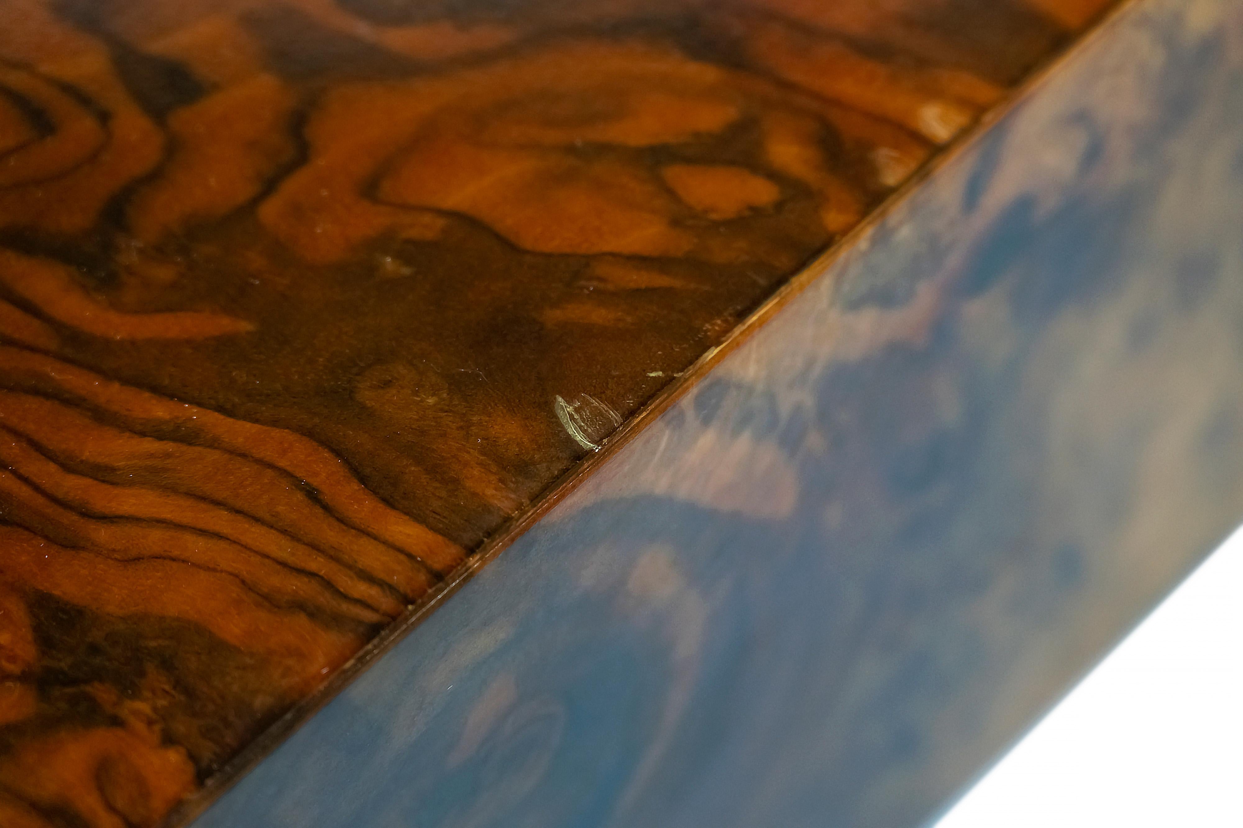 Table à cocktail ALVEO du milieu du siècle dernier, Willy Rizzo, circa 1970 en vente 2