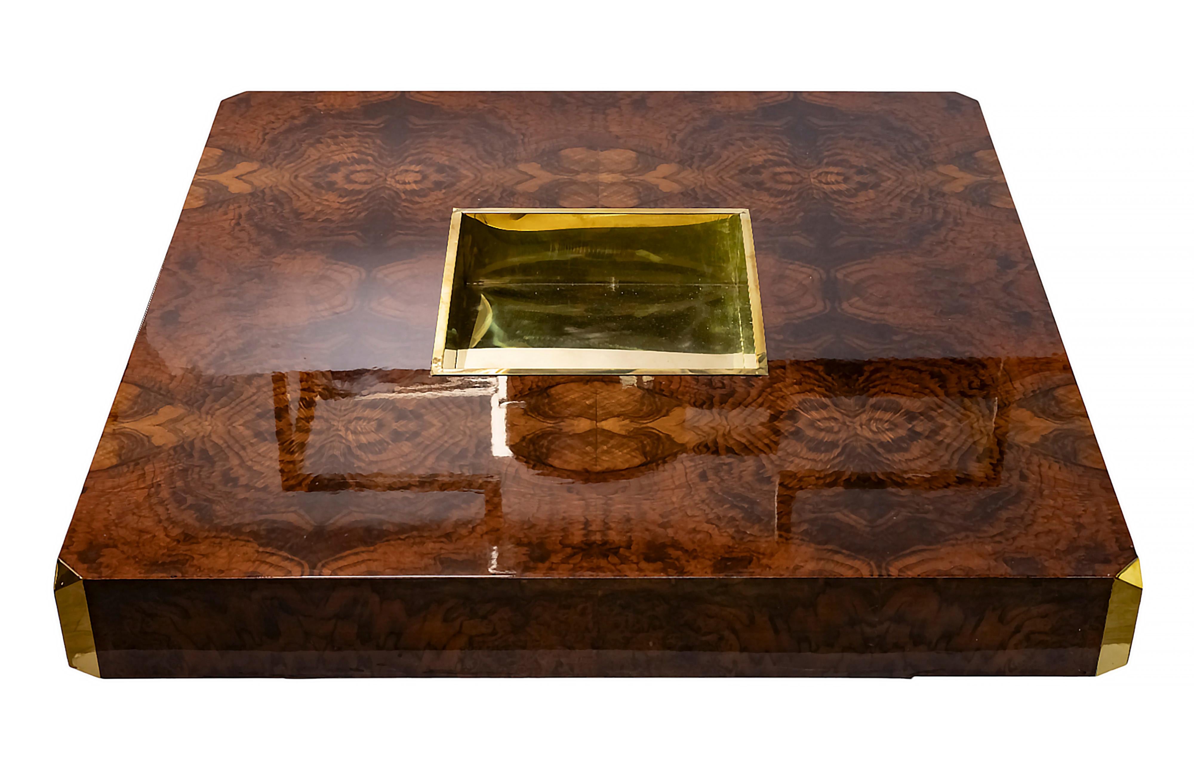 italien Table à cocktail ALVEO du milieu du siècle dernier, Willy Rizzo, circa 1970 en vente