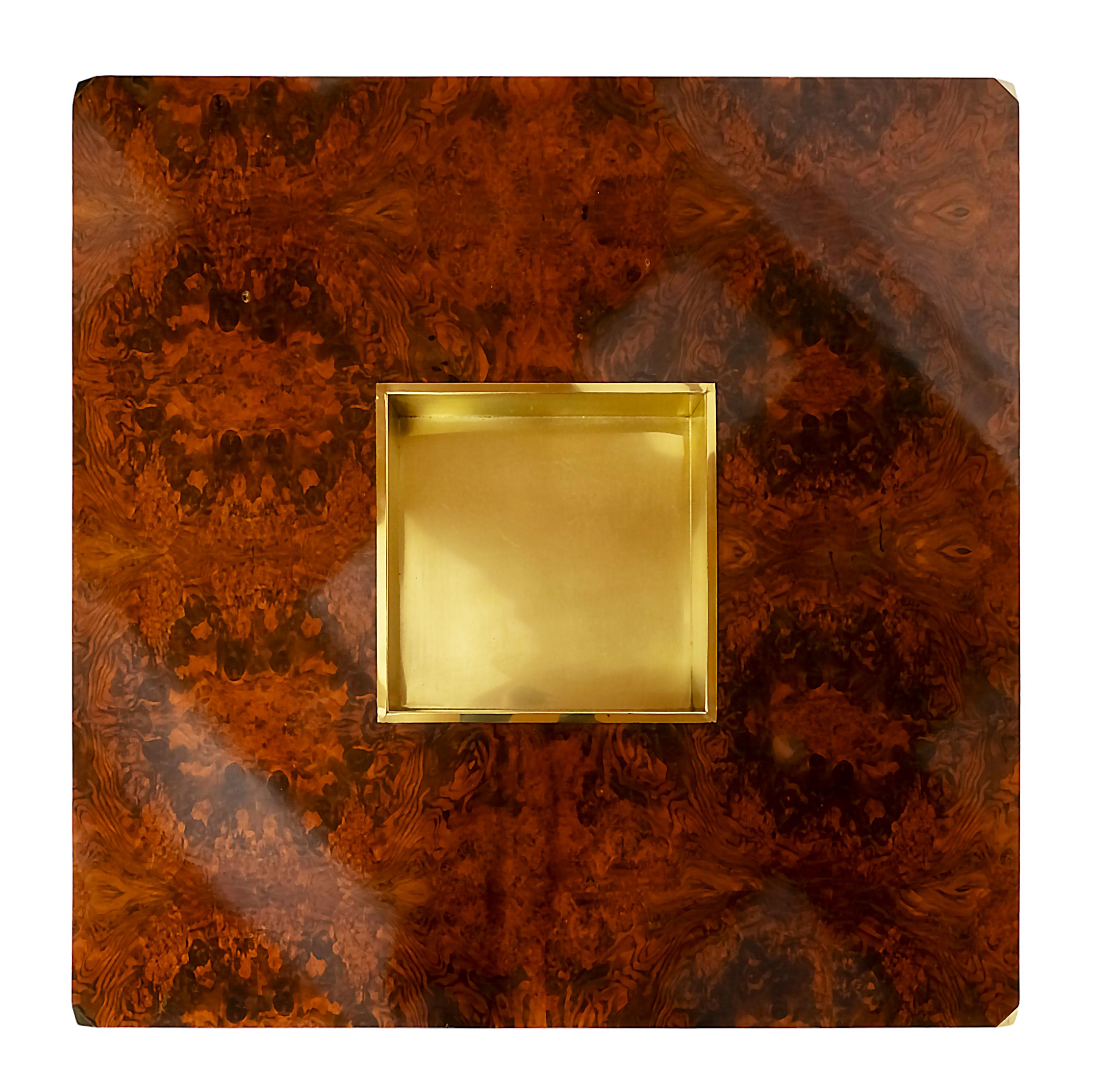 20ième siècle Table à cocktail ALVEO du milieu du siècle dernier, Willy Rizzo, circa 1970 en vente
