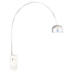 Italian mid-century Arco floor lamp by the Castiglioni brothers for Flos, 1962