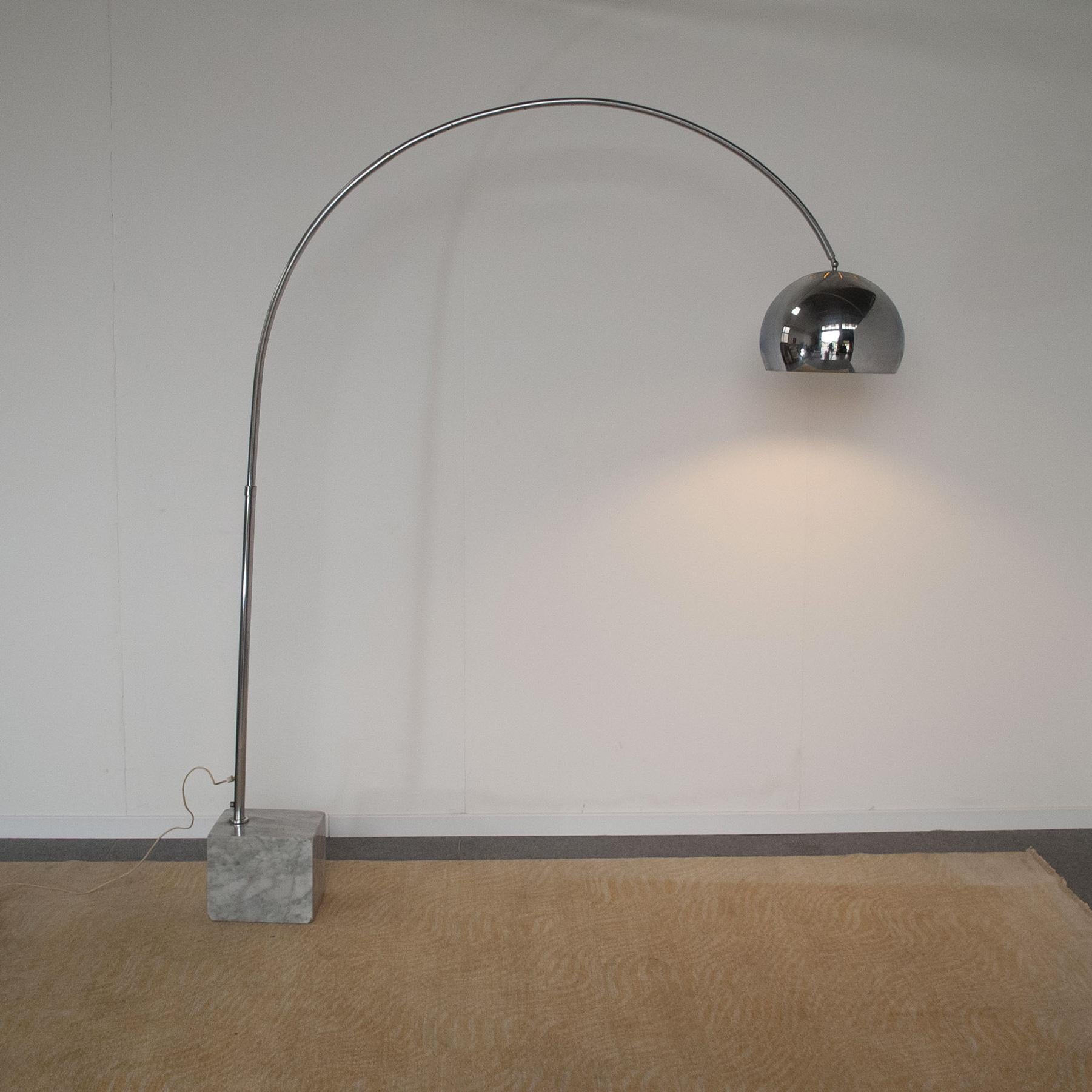 Italian Mid Century Arco Floor Lamp from the 70s 2