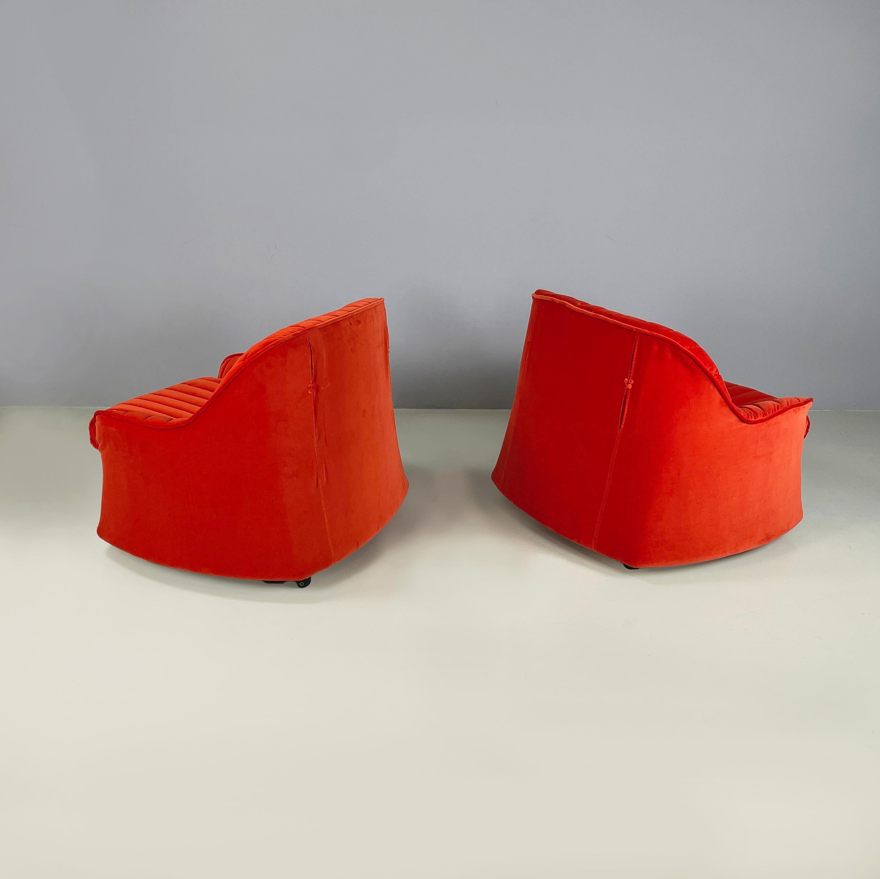 Italian mid-century Armchairs Ciprea by Afra and Tobia Scarpa for Cassina, 1960s In Good Condition For Sale In MIlano, IT
