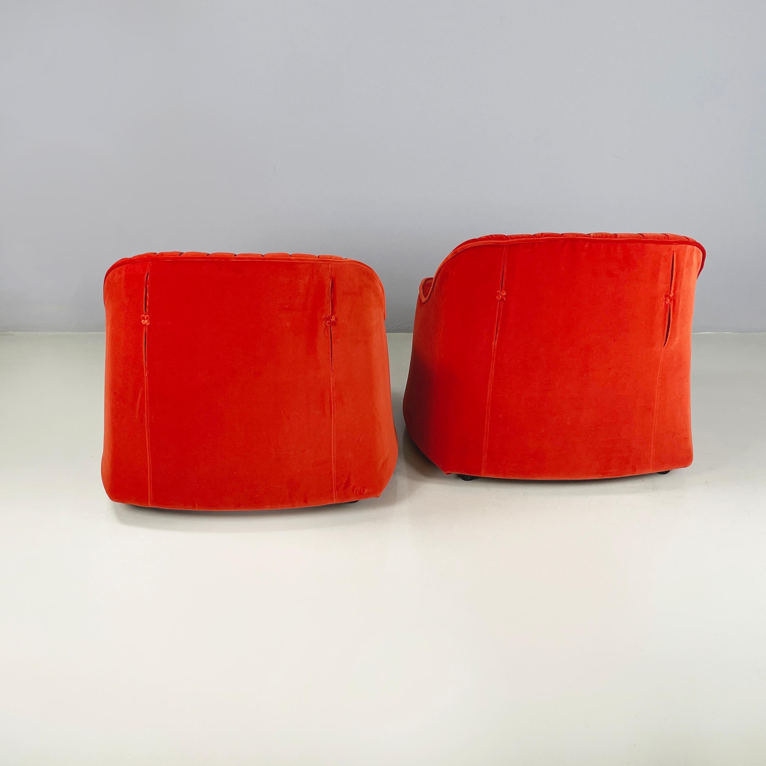 Mid-20th Century Italian mid-century Armchairs Ciprea by Afra and Tobia Scarpa for Cassina, 1960s For Sale
