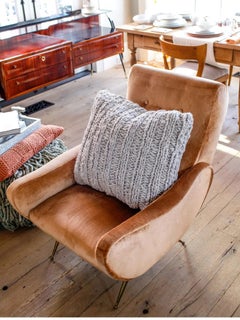 Italian Mid Century Armchairs in the Style of Marco Zanuso