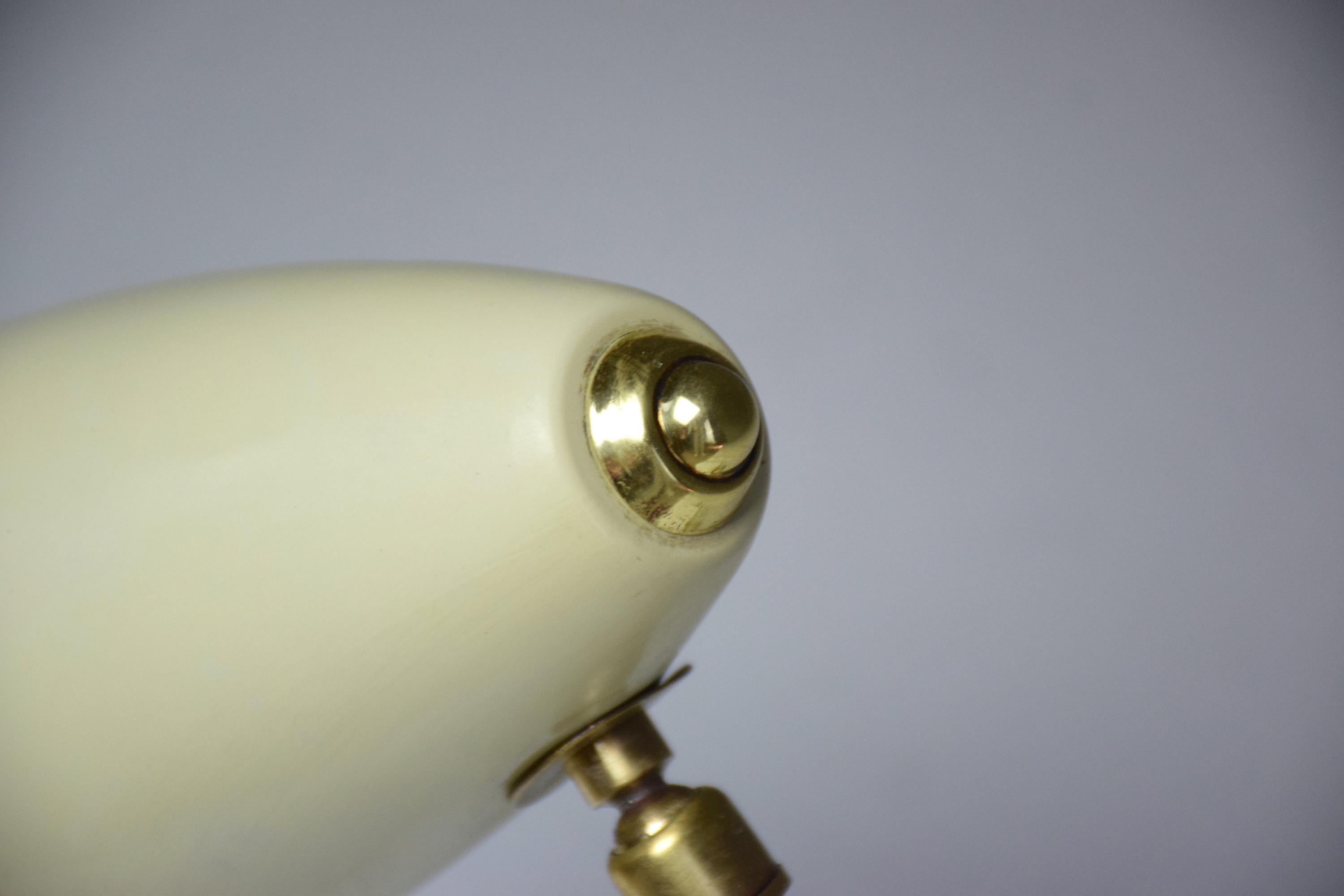 Italian Midcentury Arteluce Style Brass Lamp, 1950s 6