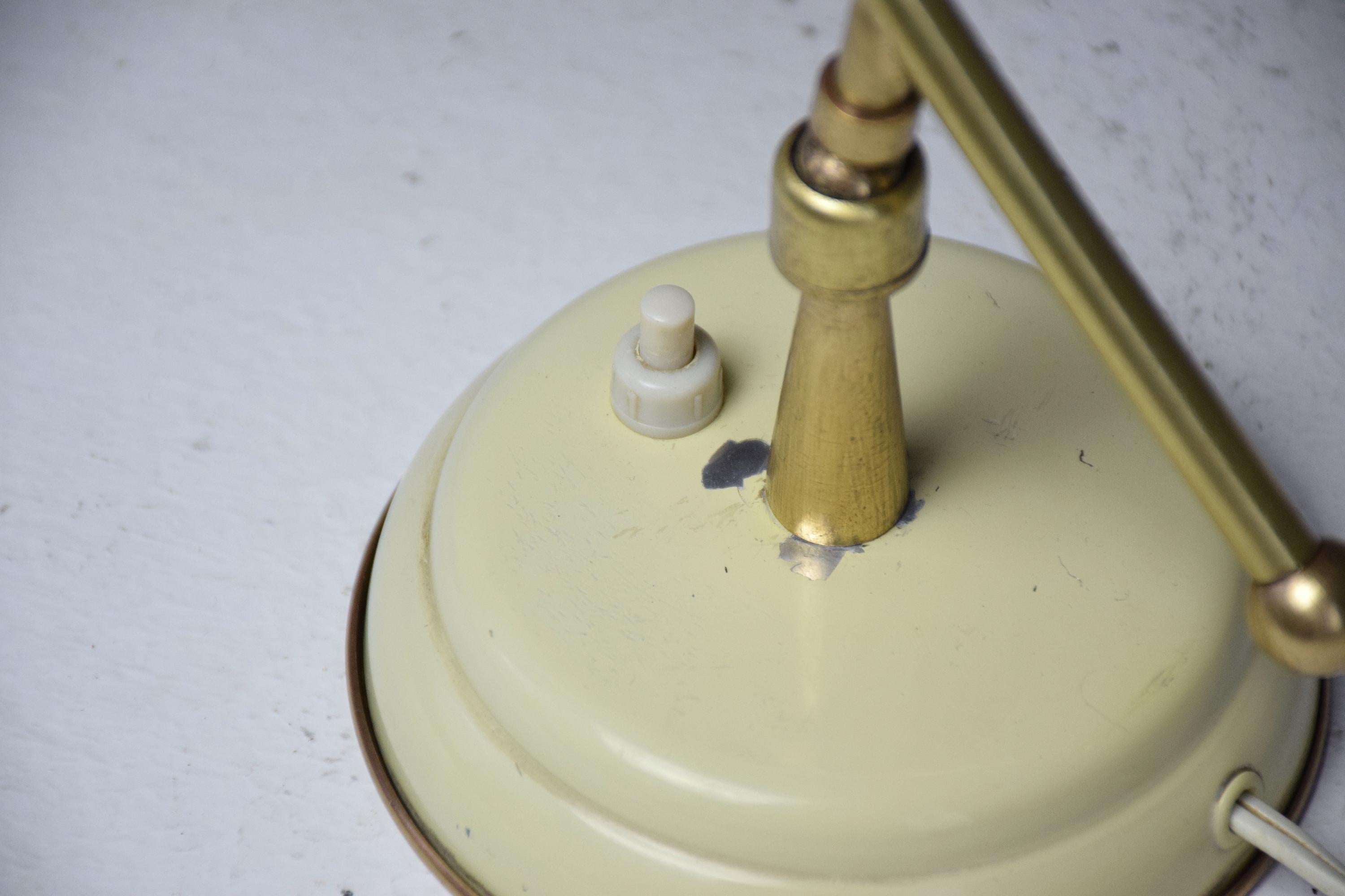 Italian Midcentury Arteluce Style Brass Lamp, 1950s 7