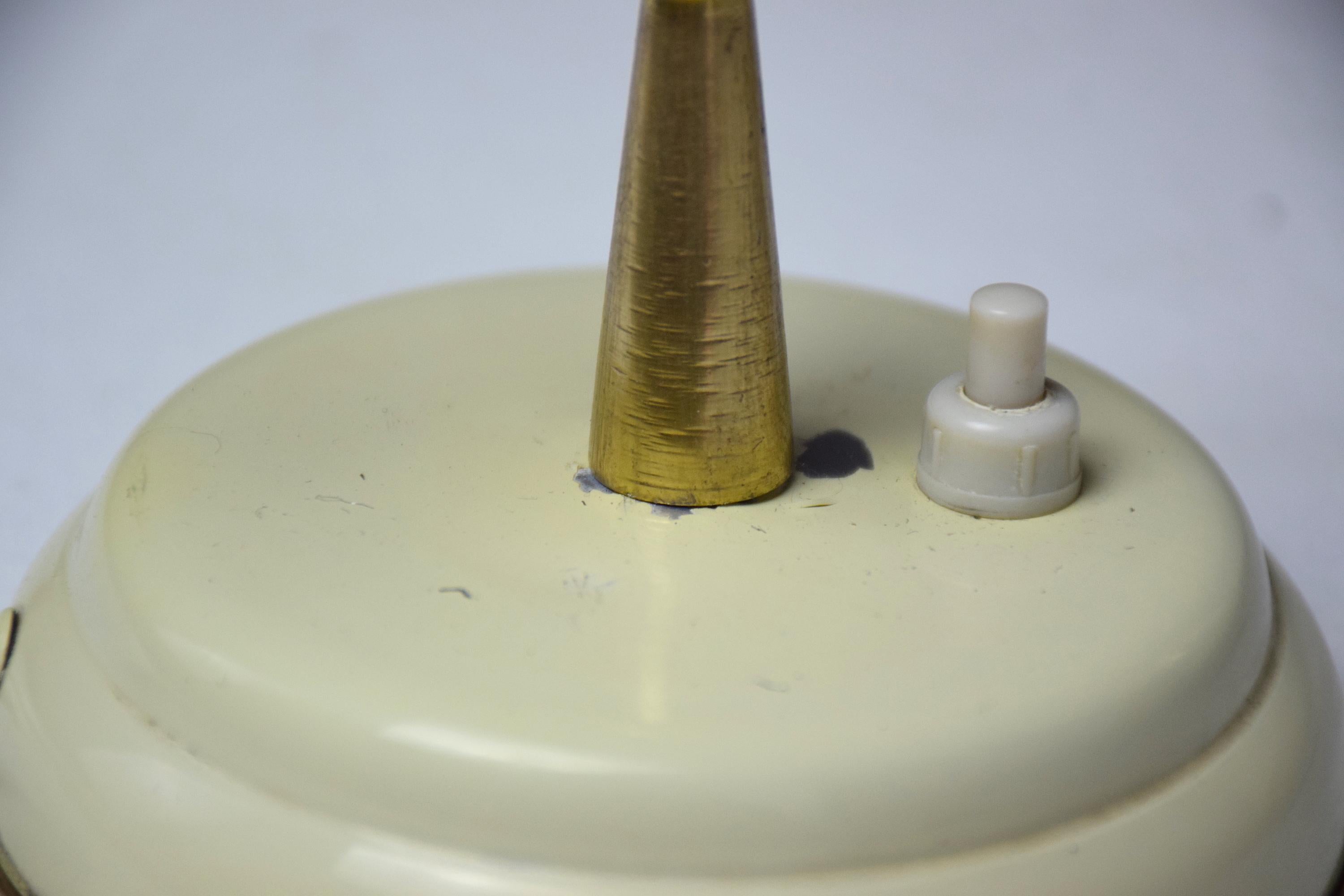 Italian Midcentury Arteluce Style Brass Lamp, 1950s 6