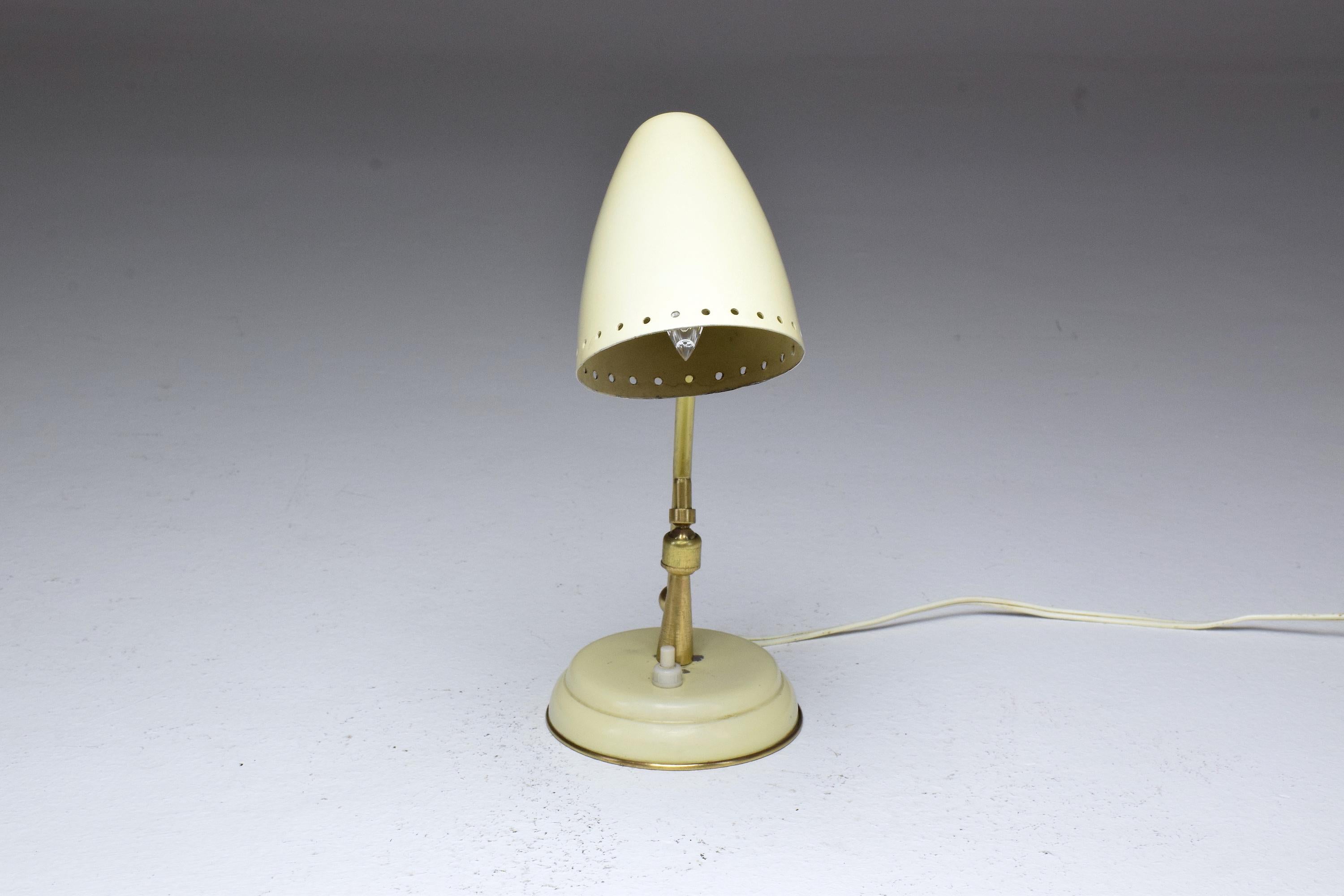 Italian Midcentury Arteluce Style Brass Lamp, 1950s 13