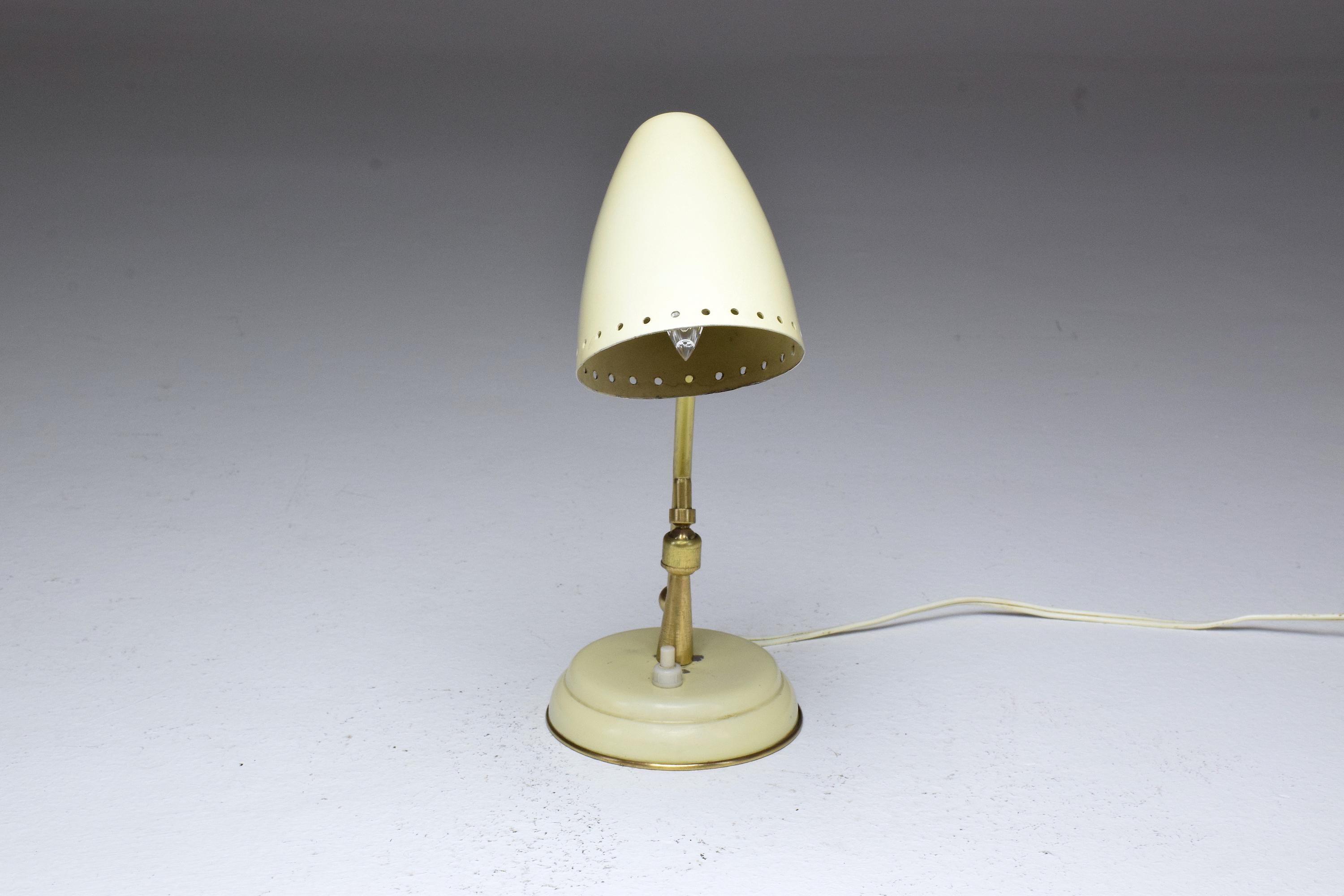 Italian Midcentury Arteluce Style Brass Lamp, 1950s 11