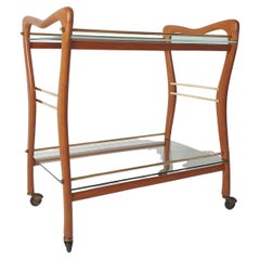 Used Italian Midcentury Bar Cart, 1950s