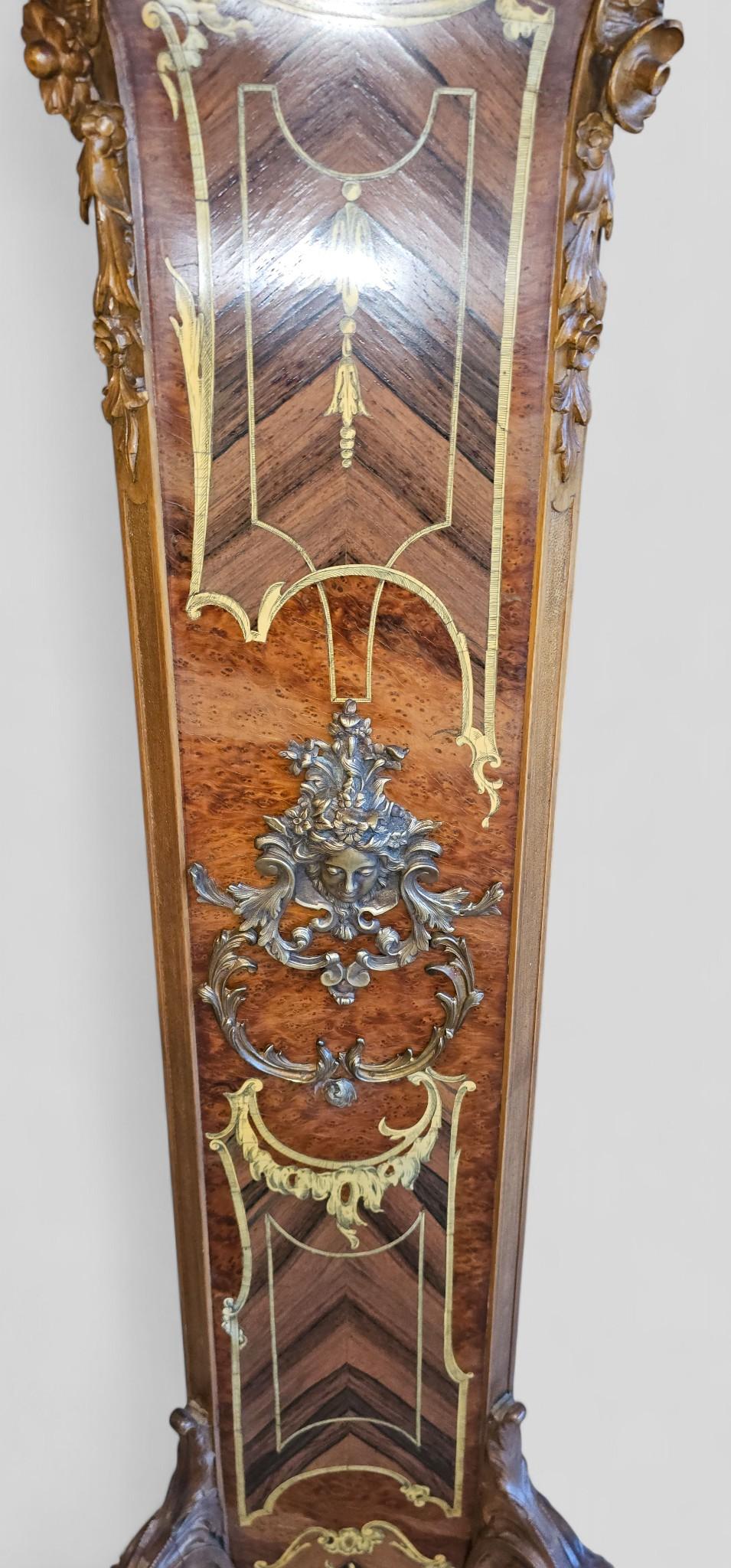 Italian Mid-Century Base Clock with Allegory of Time by Cornelio Ferrandi, 1964 For Sale 2