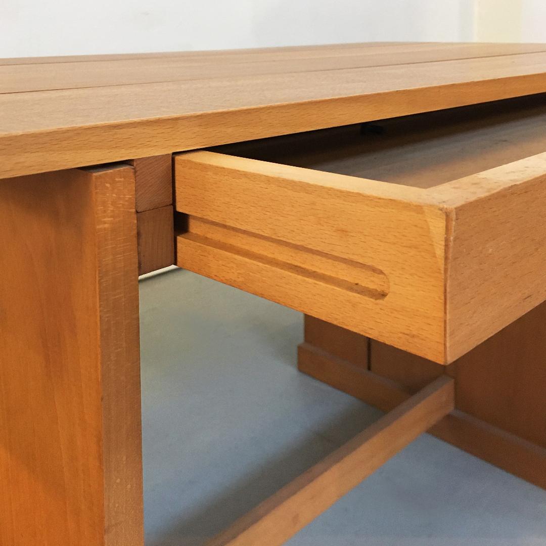 Italian Mid-Century Beech Wood Crate Desk by G. T. Rietveld for Cassina, 1934 2