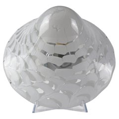 Italian Mid-Century Bicolor Murano Glass Ceiling Light / Wall Light 1970s