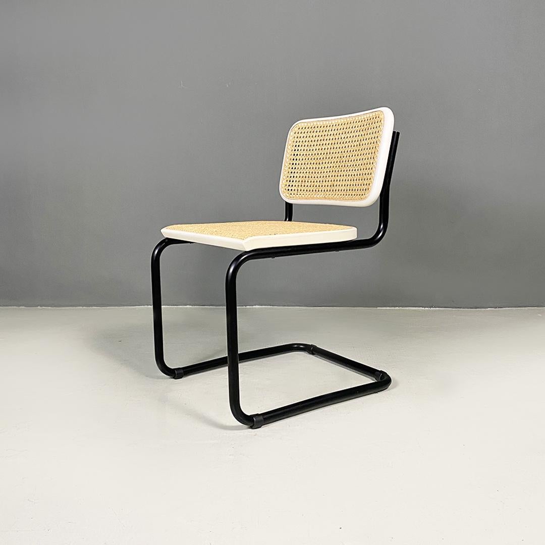 Italian Mid-Century Metal Beech Vienna Straw Cesca Chair Breuer for Gavina 1960 4