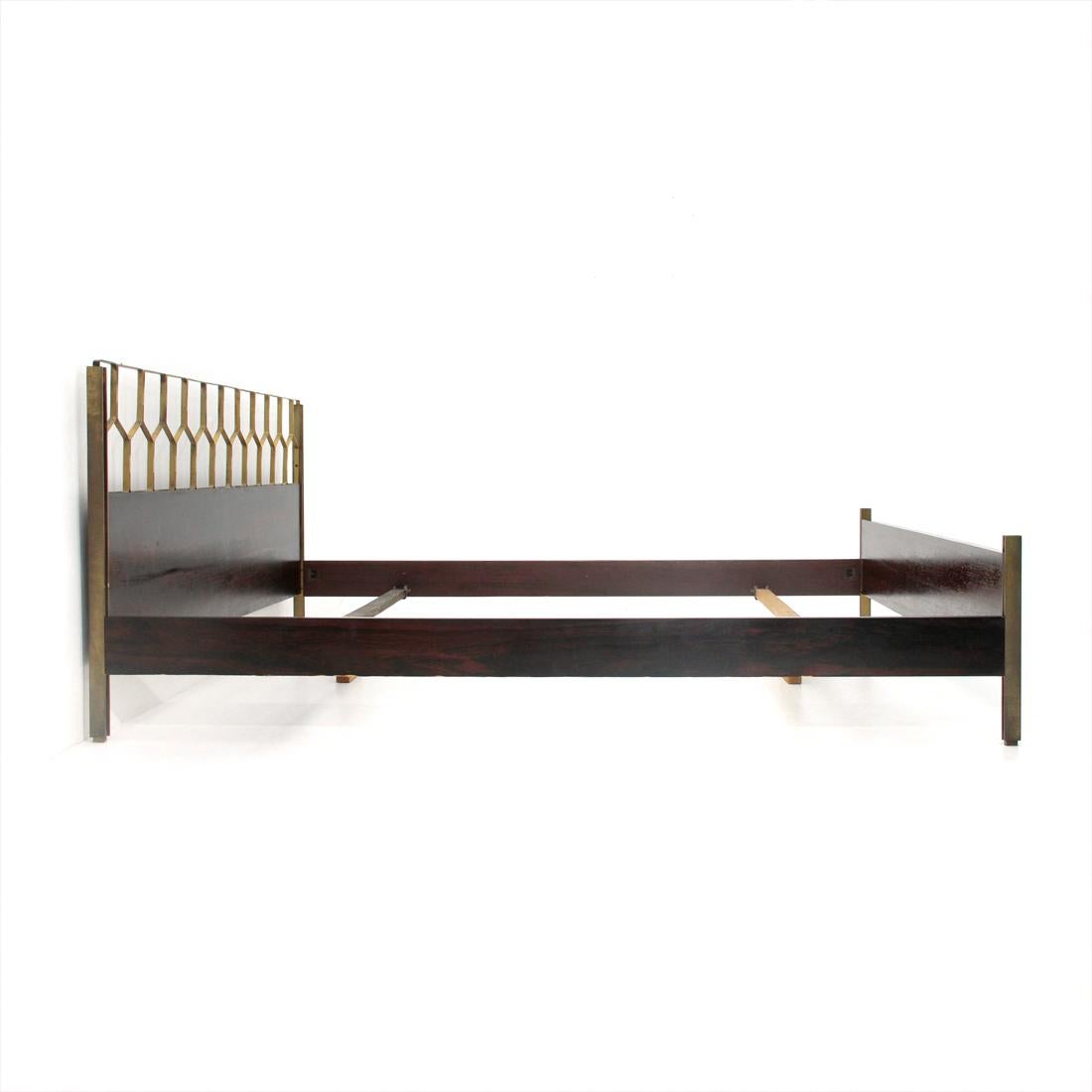 Mid-Century Modern Italian Midcentury Brass Bed by Gianni Songia for Sormani, 1960s