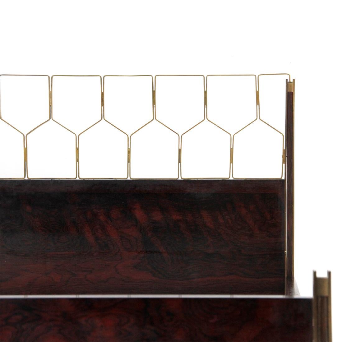 Mid-20th Century Italian Midcentury Brass Bed by Gianni Songia for Sormani, 1960s