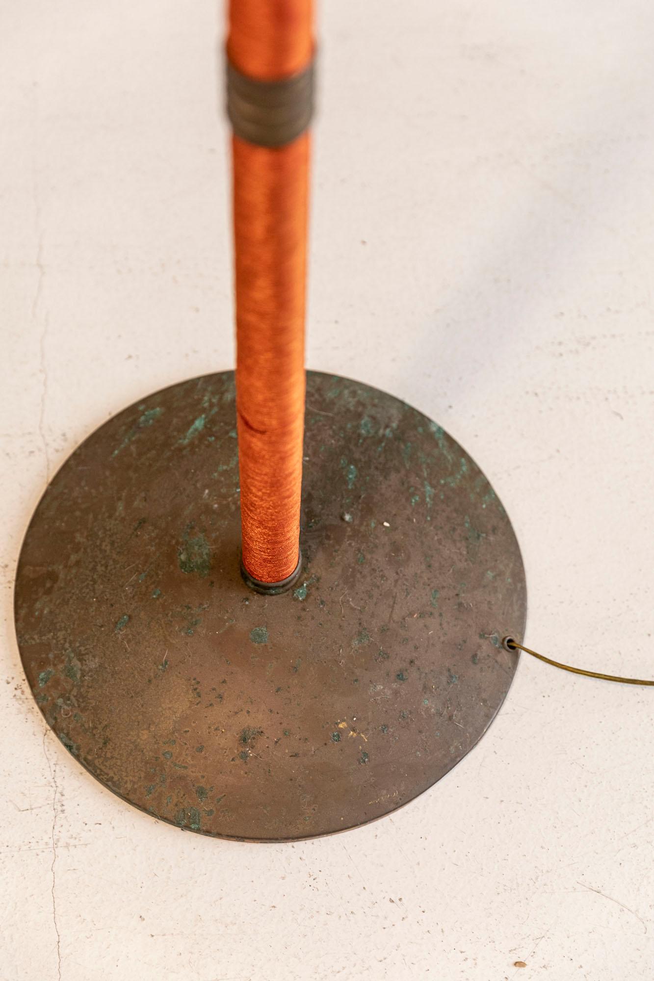 Italian Mid-Century Brass Floor Lamp 12