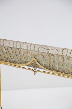 Italian Mid-Century Brass Planter