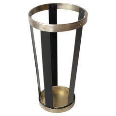 Italian, Mid-Century, Brass Umbrella Stand from the Fifties