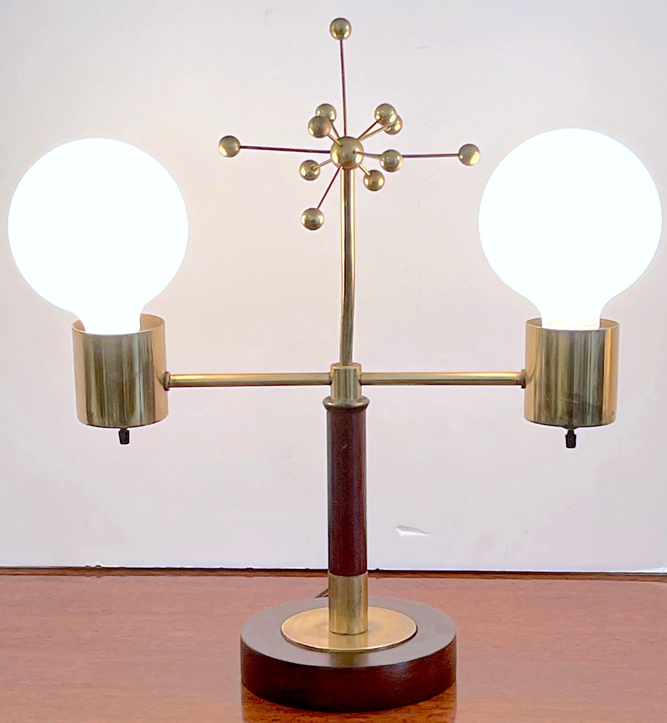 vintage atomic lamp