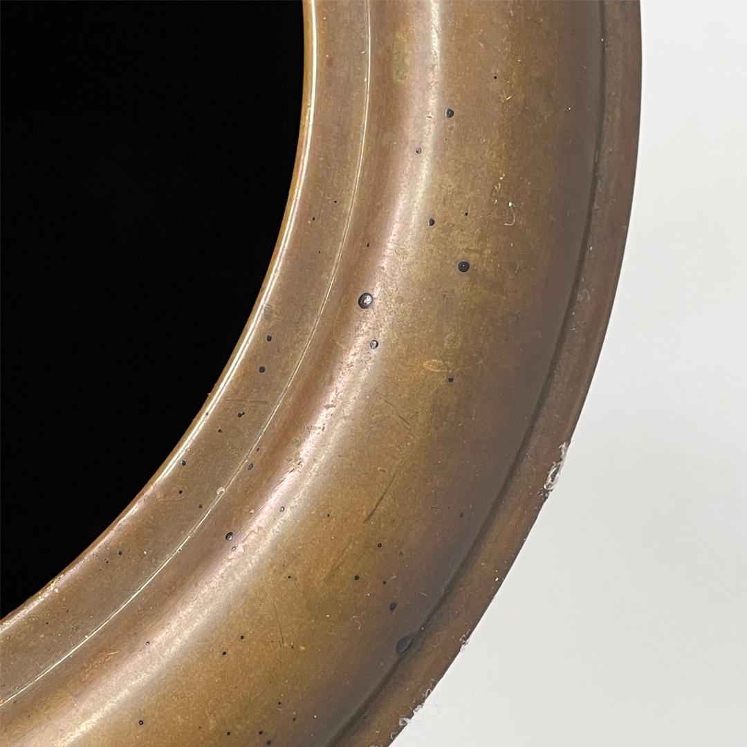 Portaombrelli italiano di metà secolo in bronzo e metallo marrone, anni '50 in vendita 3