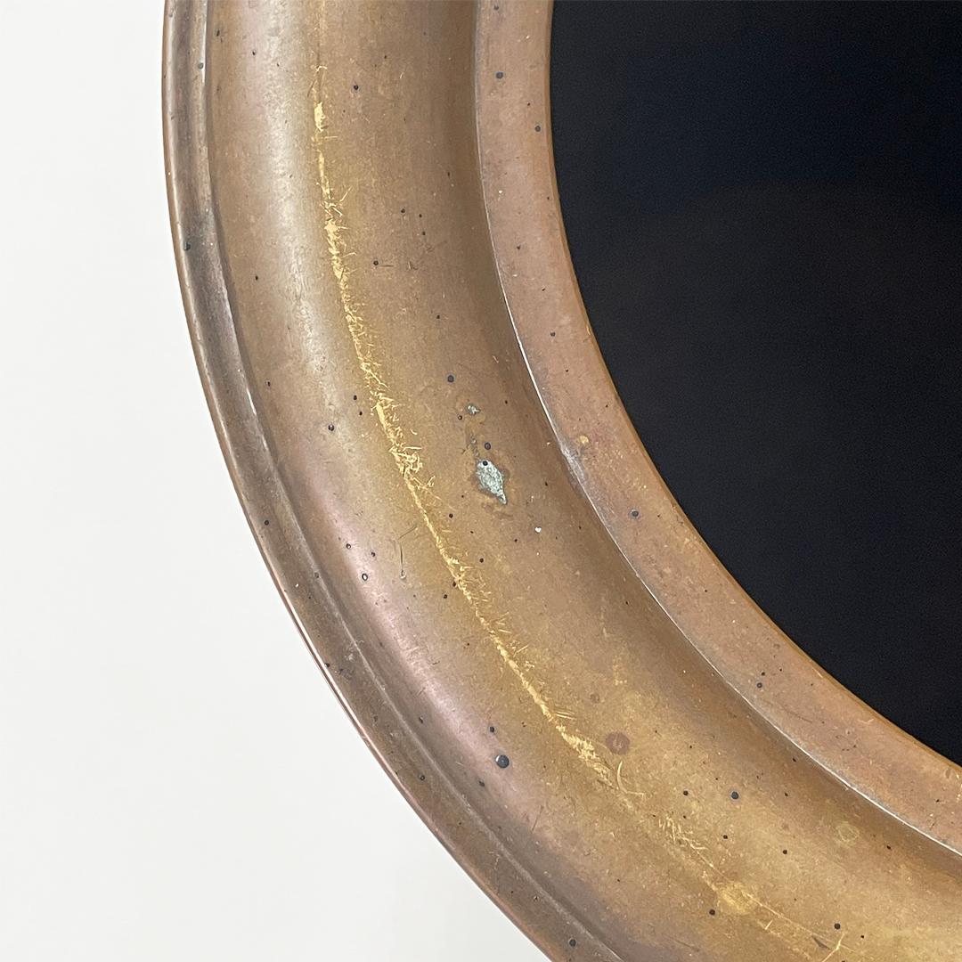 Portaombrelli italiano di metà secolo in bronzo e metallo marrone, anni '50 in vendita 2