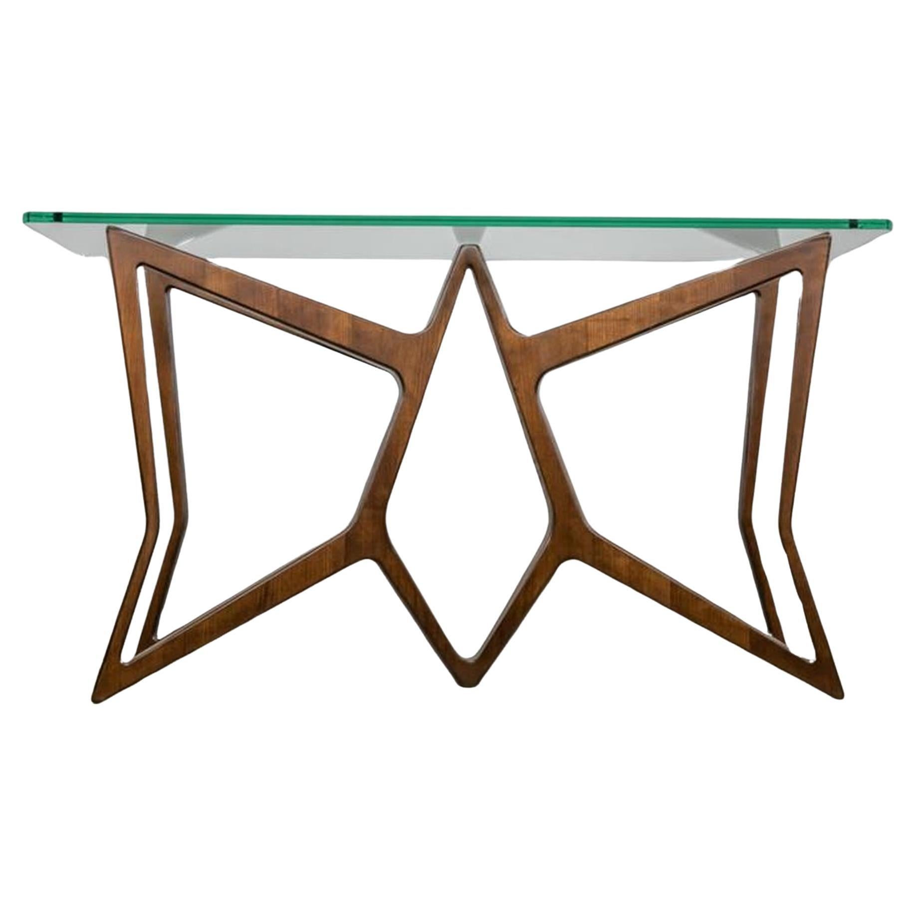 Italienische Mid Century "Schmetterling" Konsole im Angebot