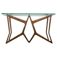 Used Italian Mid Century "Butterfly" Console