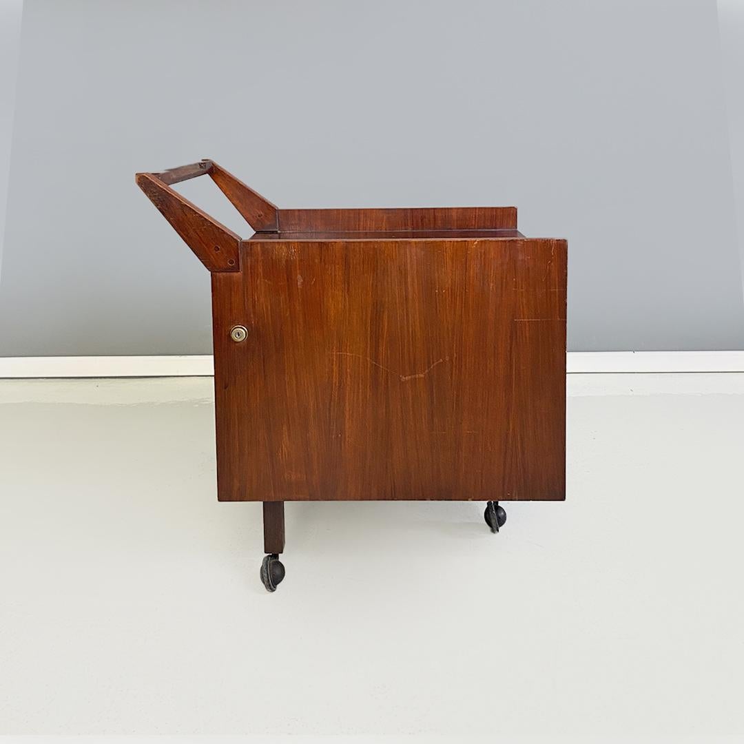 Italian Midcentury C24 Cabinet or Drawers by Albini & Helg for Poggi, 1950s In Good Condition In MIlano, IT