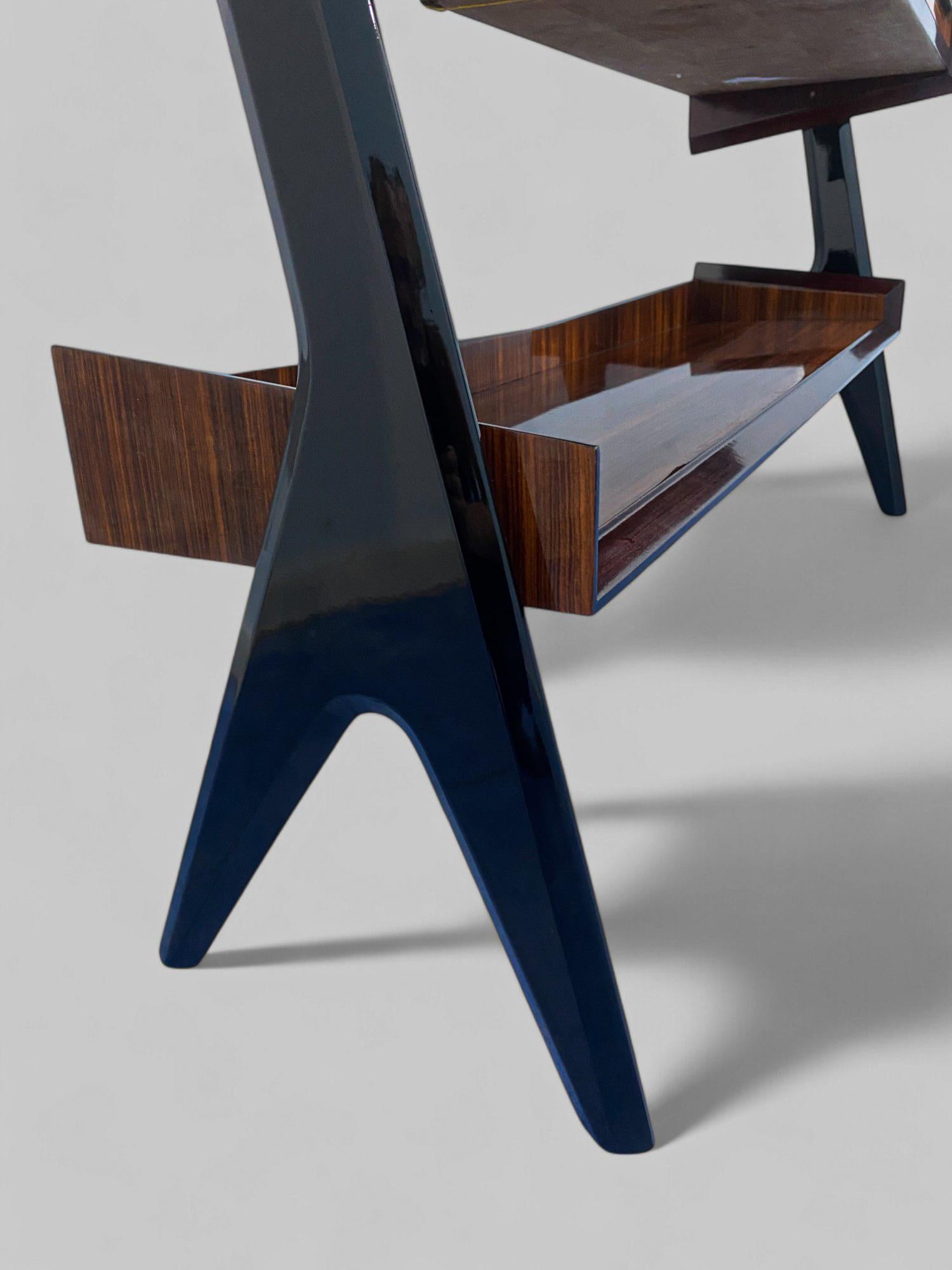 Italian Mid Century Cabinet Bar , Sideboard designed by Vittorio Dassi, 1955 For Sale 2