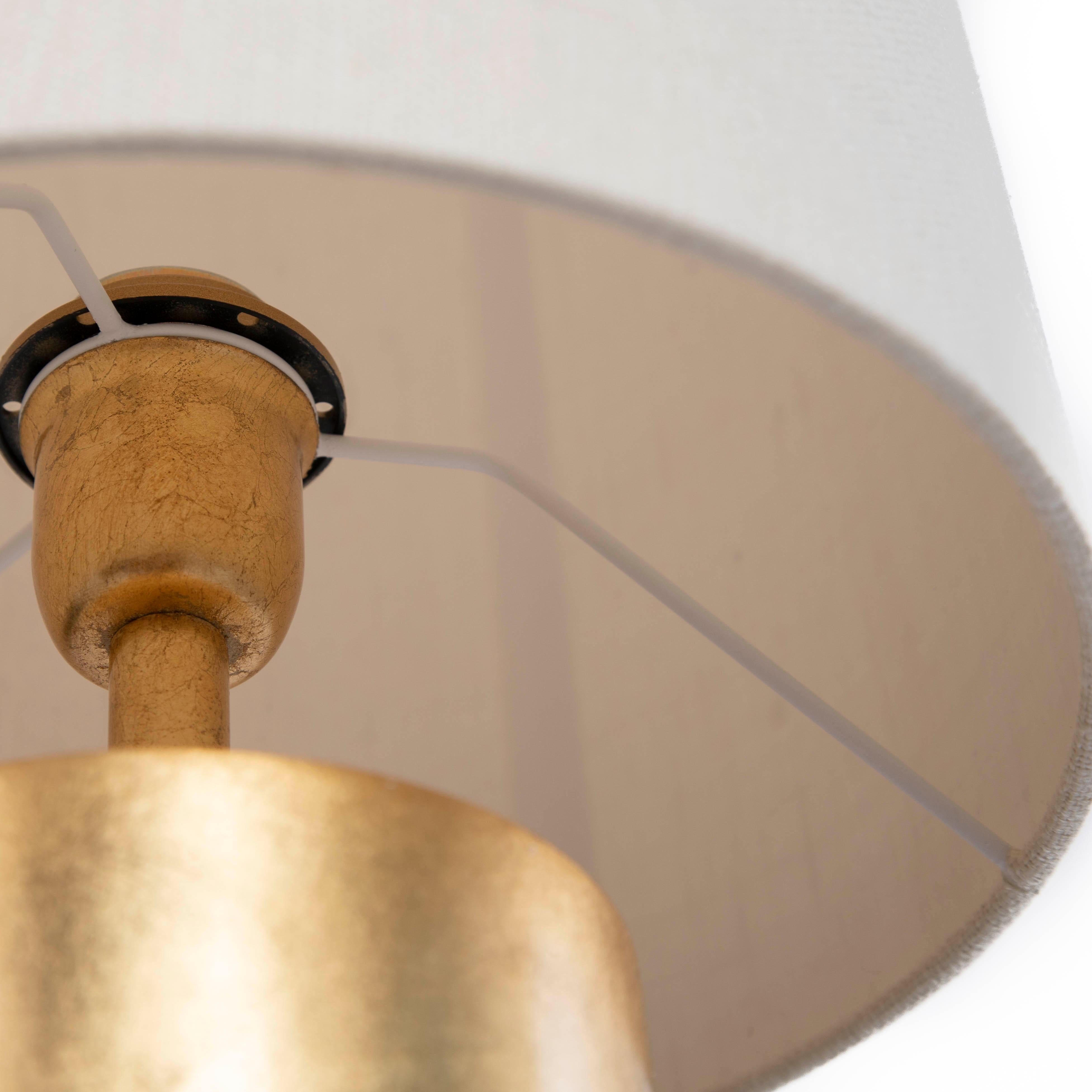 Lampadaire italien en fonte du milieu du siècle en brun-or par Banci Firenze, années 1980 Bon état - En vente à Salzburg, AT