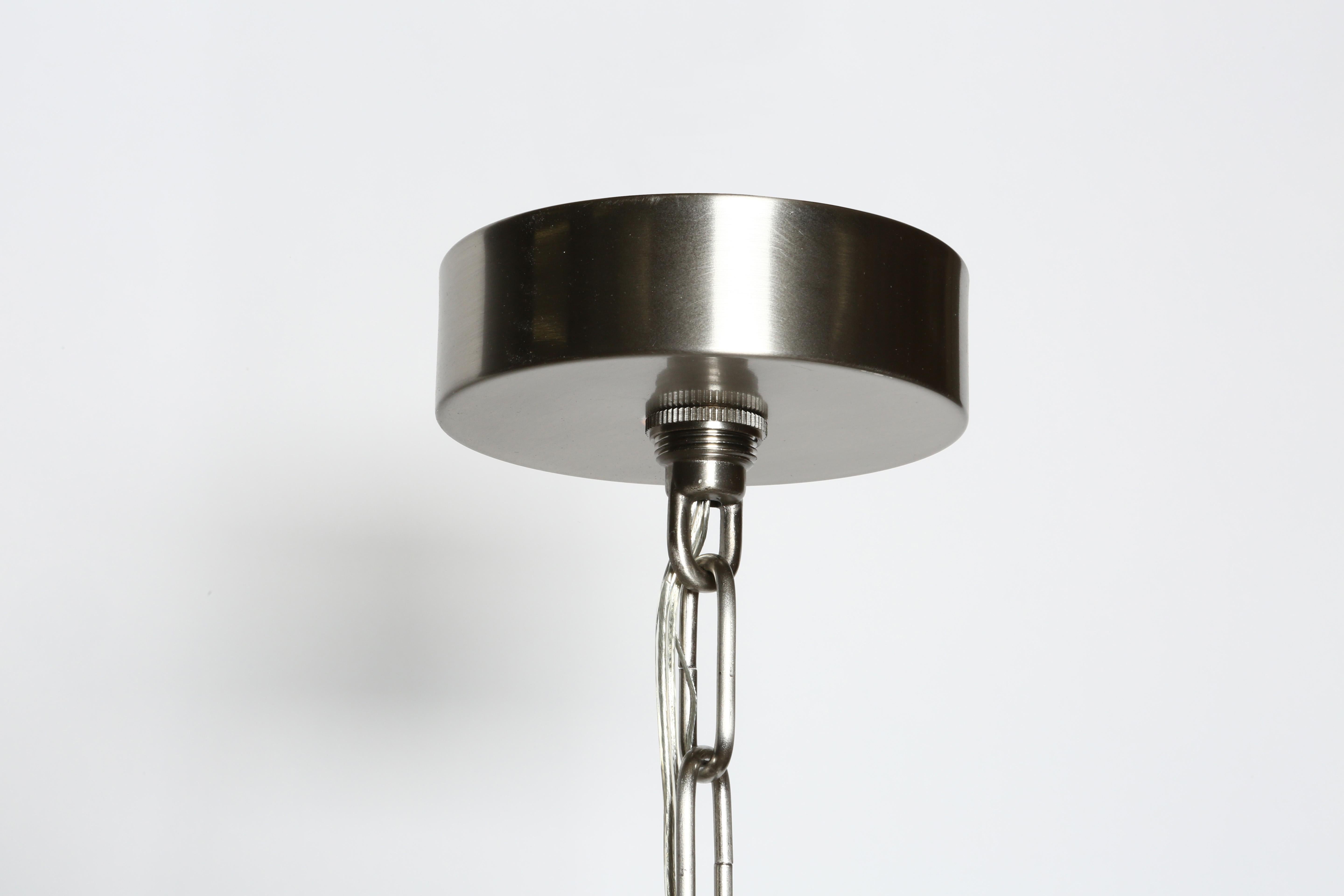 Métal Plafonnier italien du milieu du siècle Large en vente