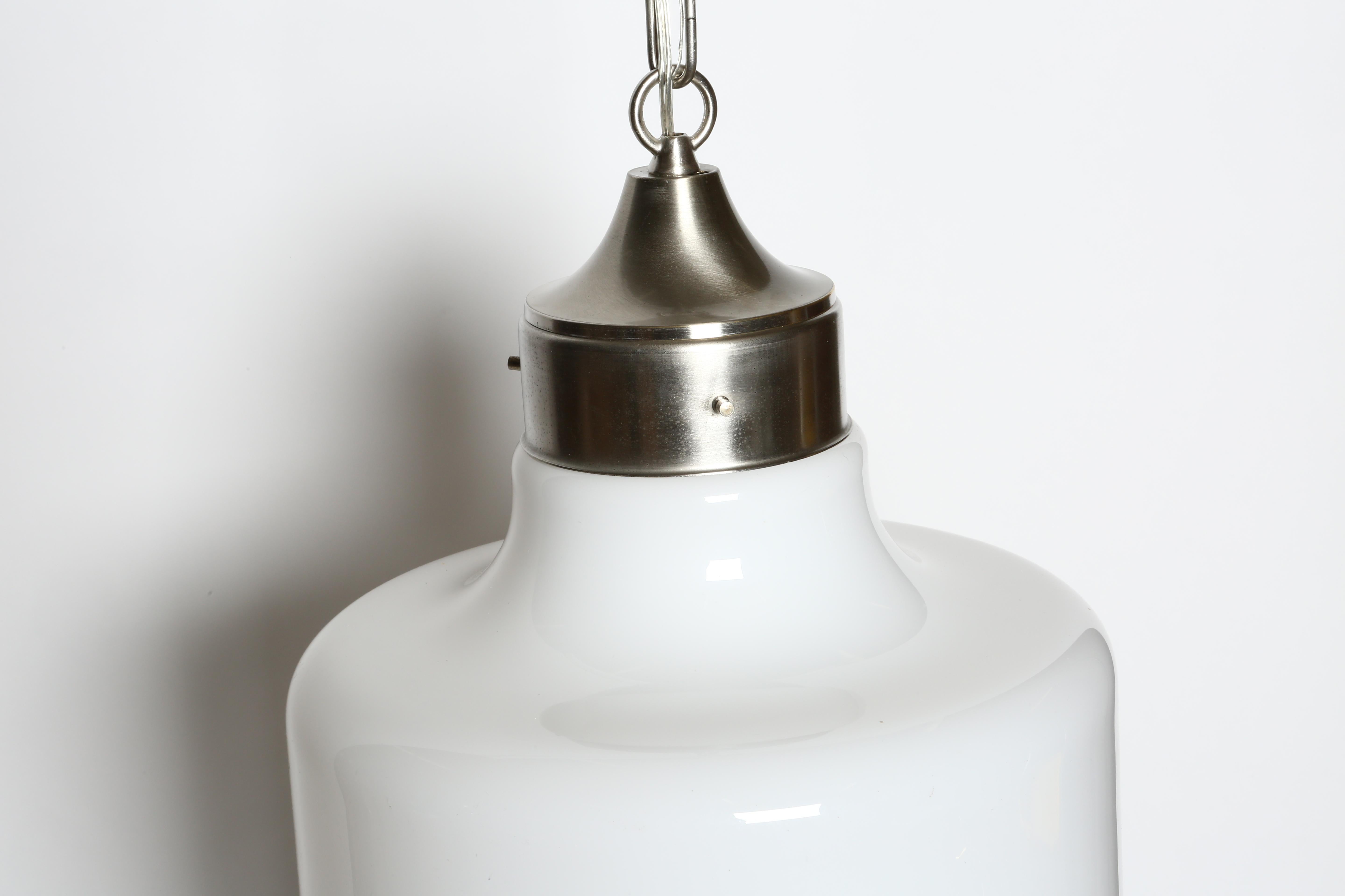 Plafonnier italien du milieu du siècle Large en vente 2