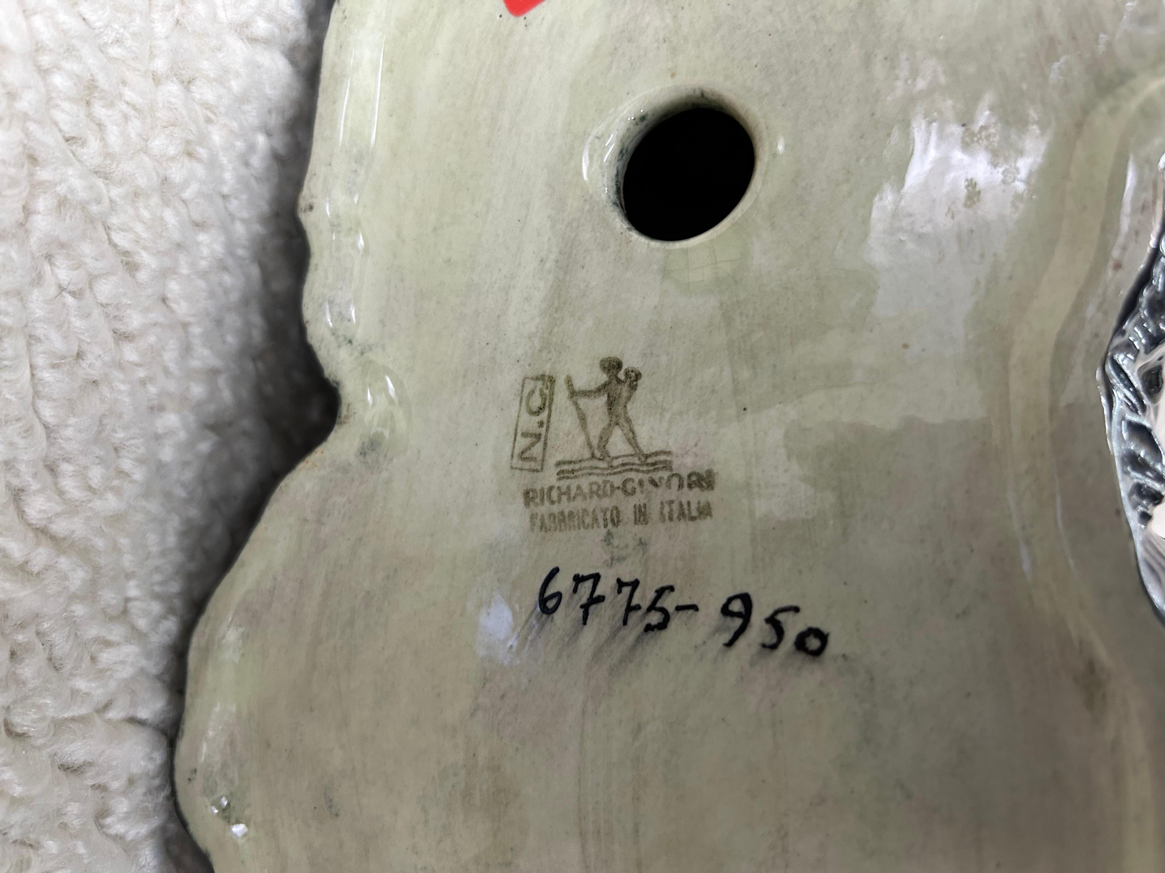Italian Mid Century Ceramic Llama For Sale 2
