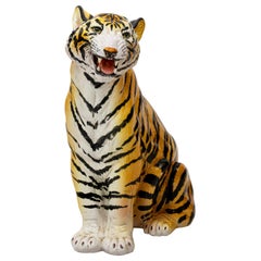 Tiger Statue - 42 For Sale on 1stDibs