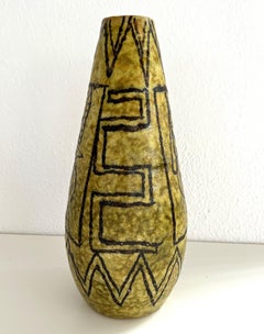 Italian Mid-Century Ceramic Vase in Guido Gambone Style, 1950s