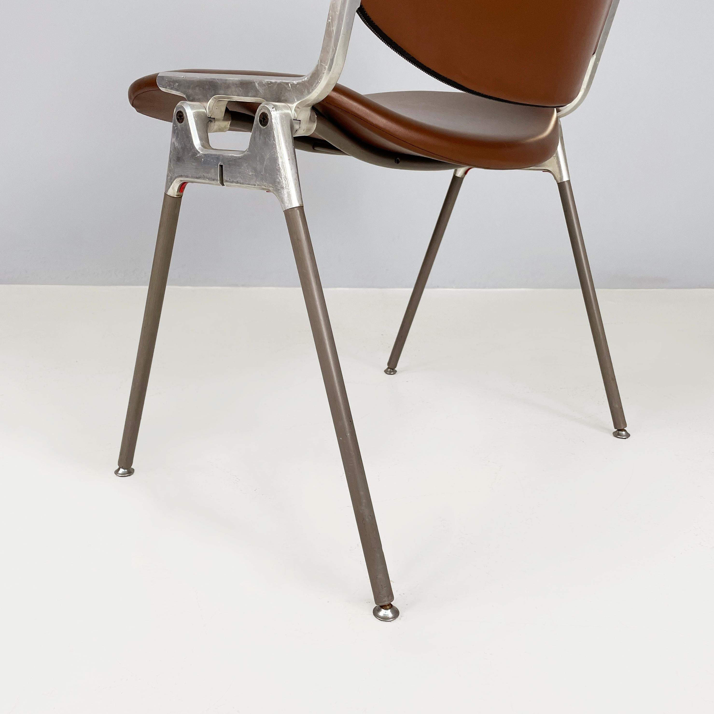 Italian mid-century Chair DSC by Giancarlo Piretti for Anonima Castelli, 1970s For Sale 11