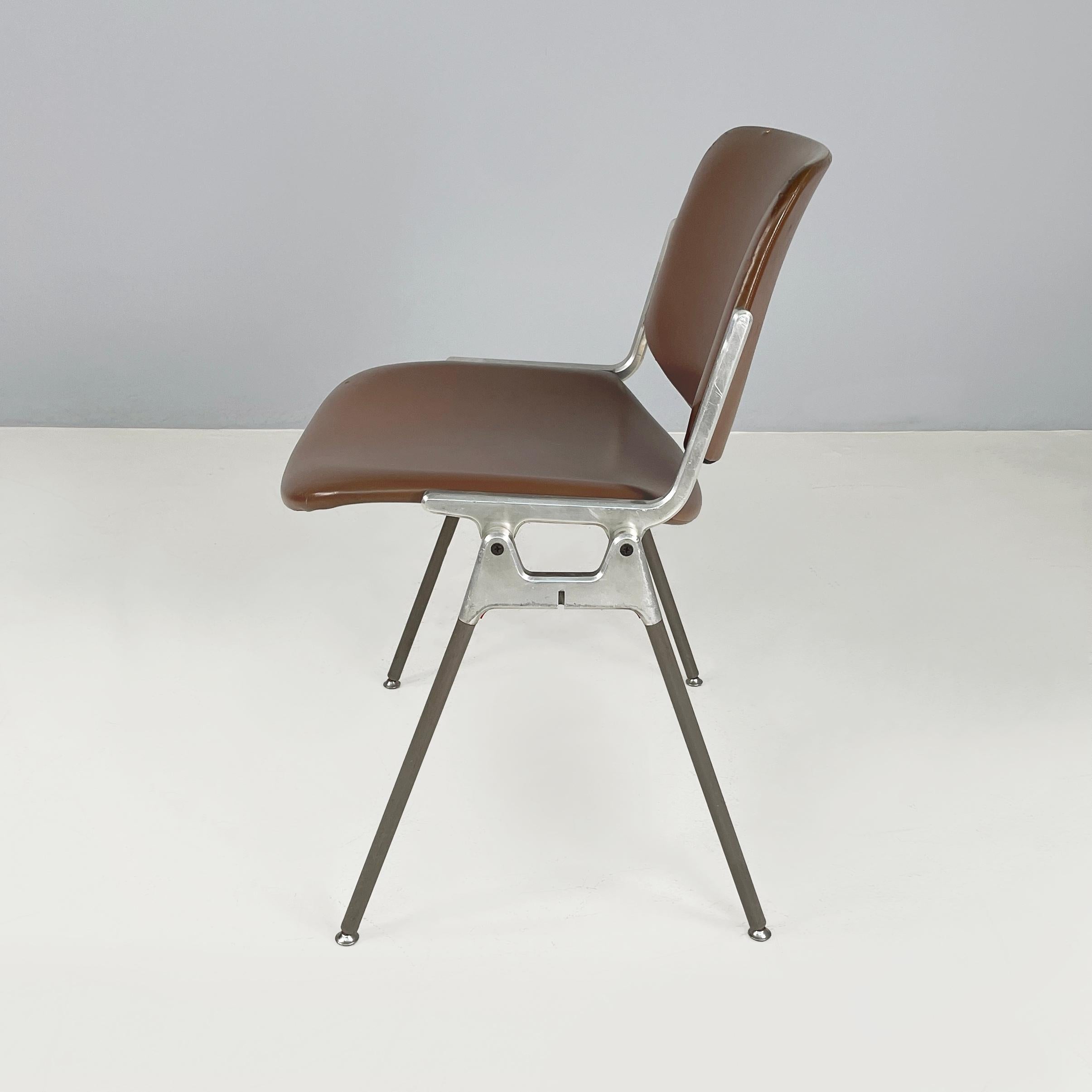 Mid-Century Modern Italian mid-century Chair DSC by Giancarlo Piretti for Anonima Castelli, 1970s For Sale