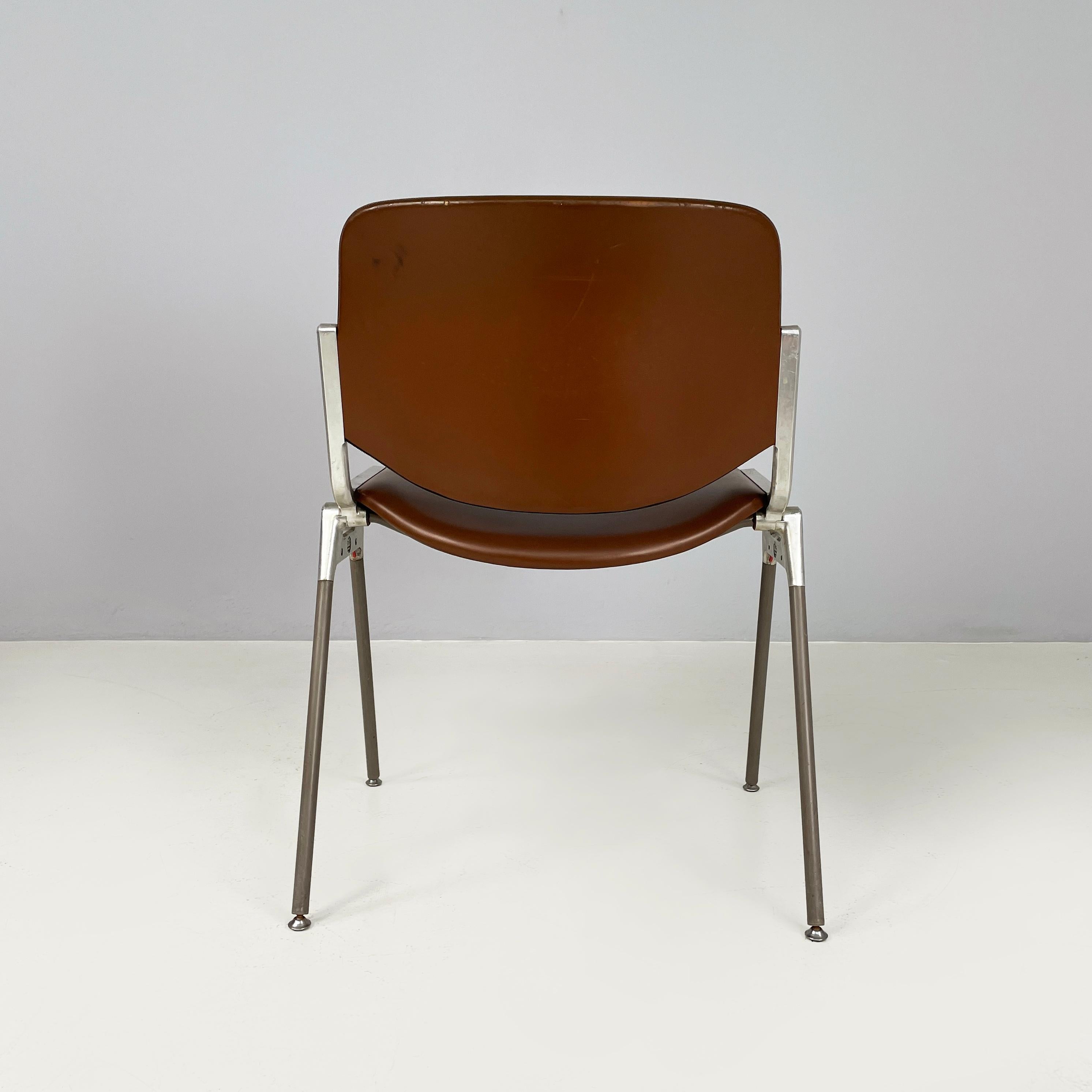 Mid-20th Century Italian mid-century Chair DSC by Giancarlo Piretti for Anonima Castelli, 1970s For Sale