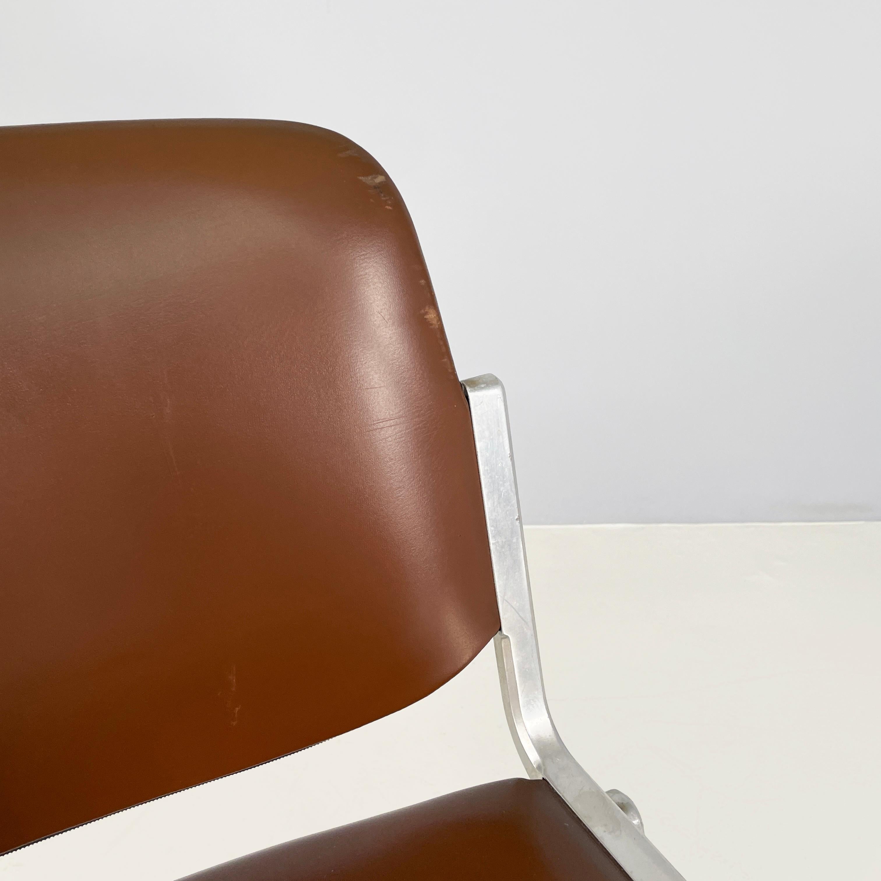 Italian mid-century Chair DSC by Giancarlo Piretti for Anonima Castelli, 1970s For Sale 1