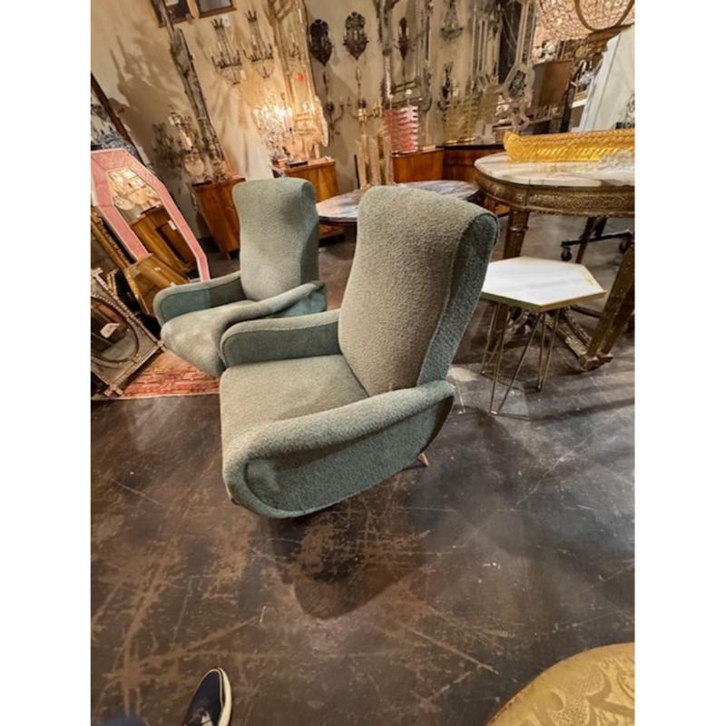 Italian Mid Century Chairs after Marco Zanuso For Sale 1