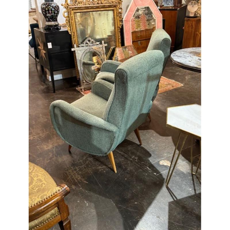 Italian Mid Century Chairs after Marco Zanuso For Sale 2