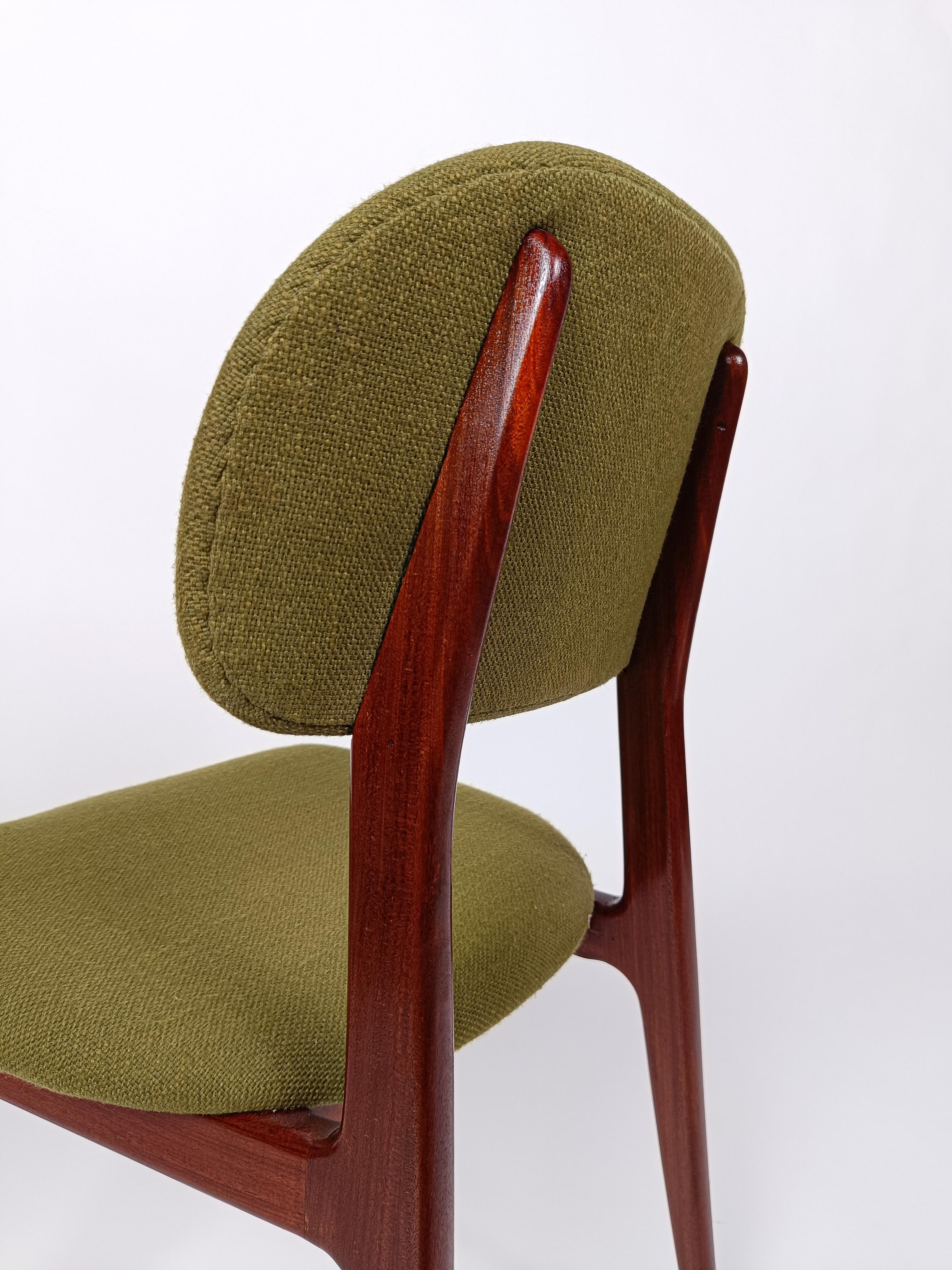 Italian Midcentury Chairs Attributed to Carlo Hauner and Martin Eisler, 1960s For Sale 1