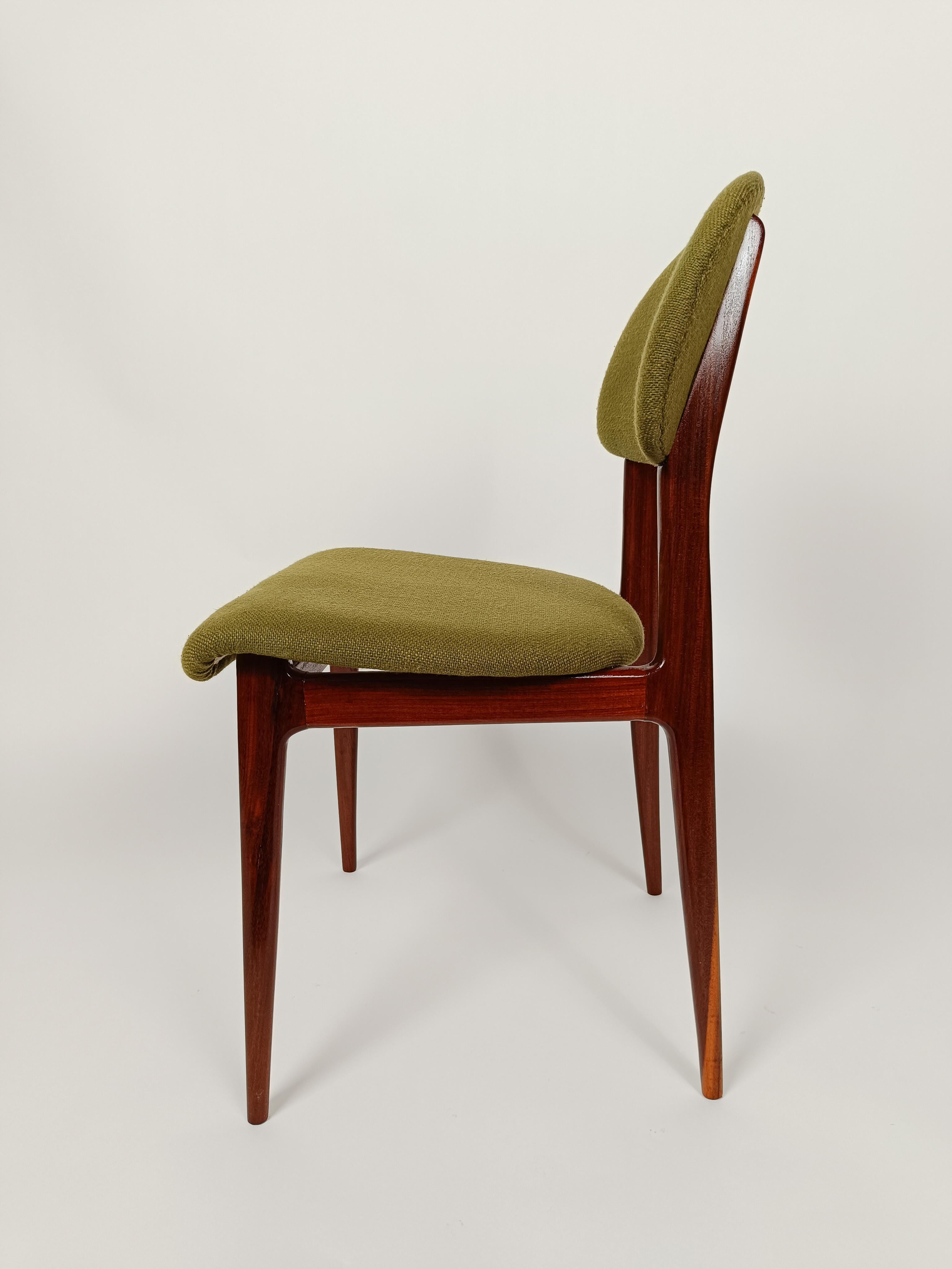 Italian Midcentury Chairs Attributed to Carlo Hauner and Martin Eisler, 1960s For Sale 2