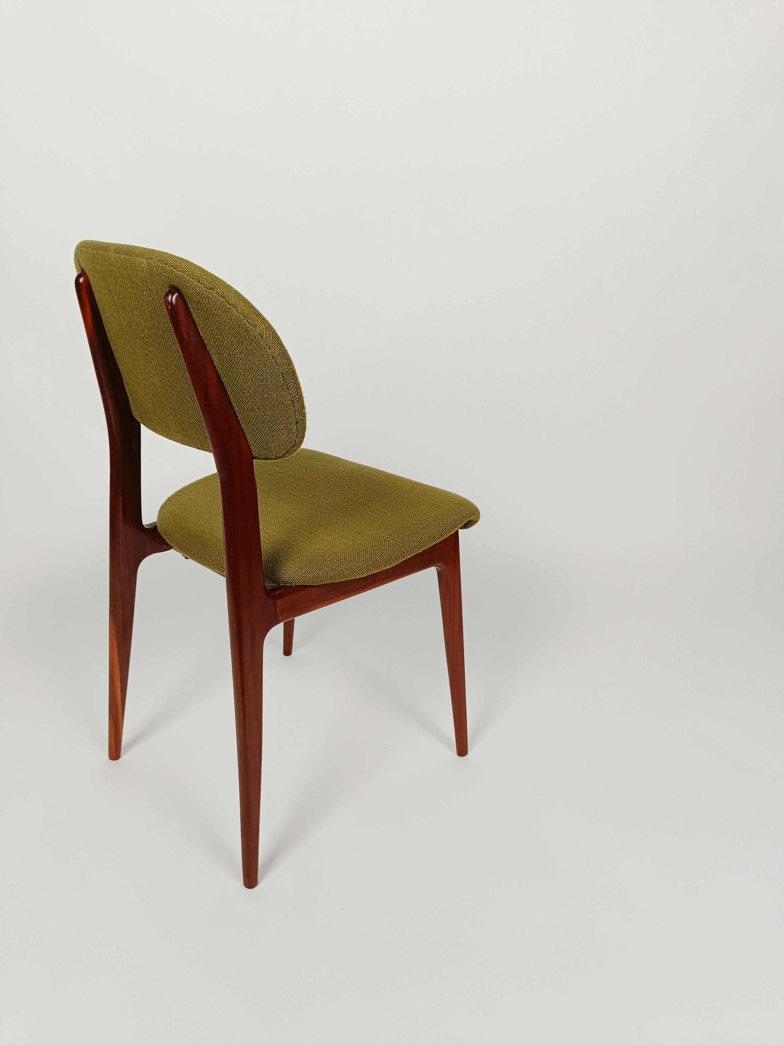 Italian Midcentury Chairs Attributed to Carlo Hauner and Martin Eisler, 1960s For Sale 7