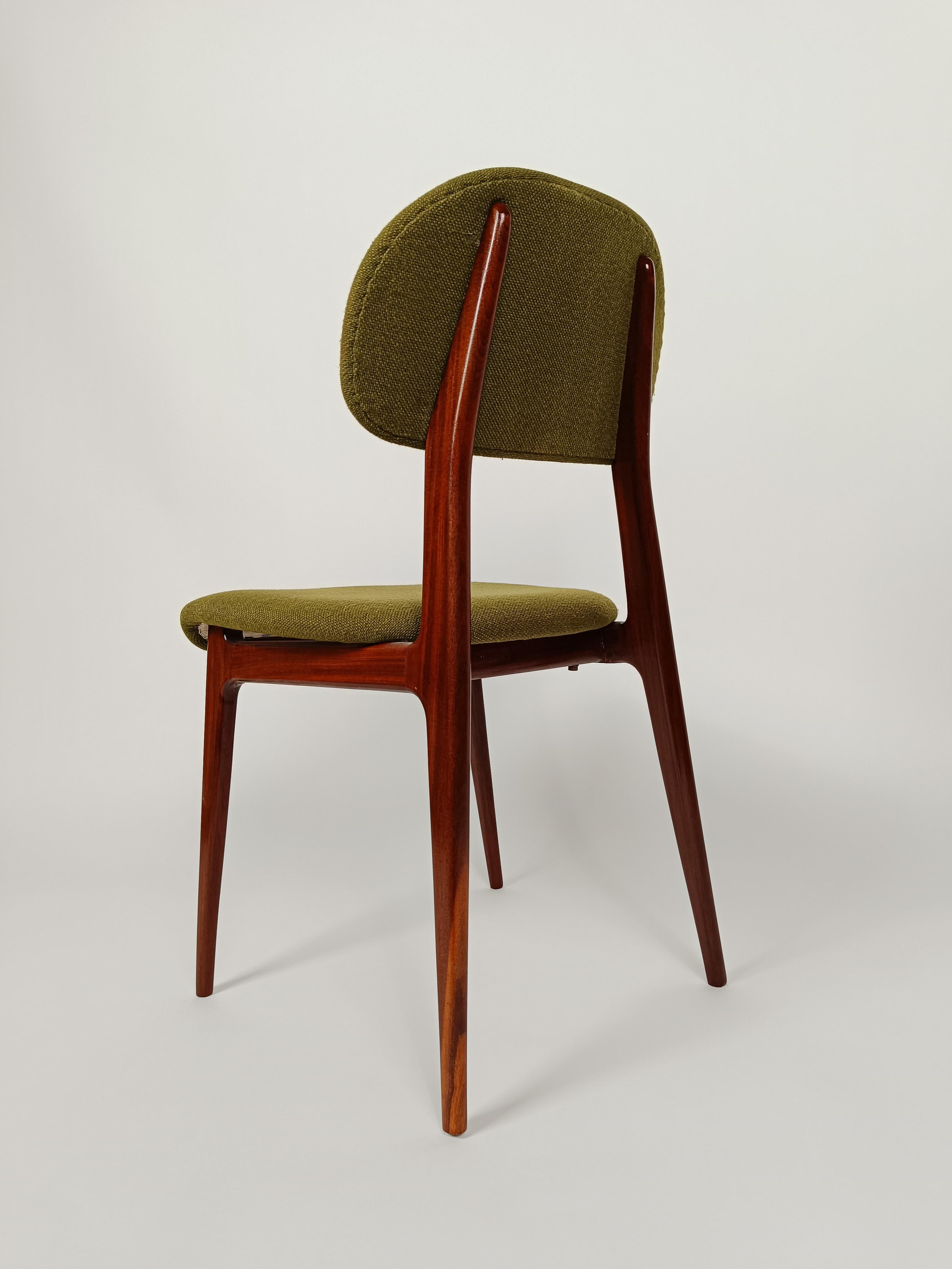 Mid-Century Modern Italian Midcentury Chairs Attributed to Carlo Hauner and Martin Eisler, 1960s For Sale