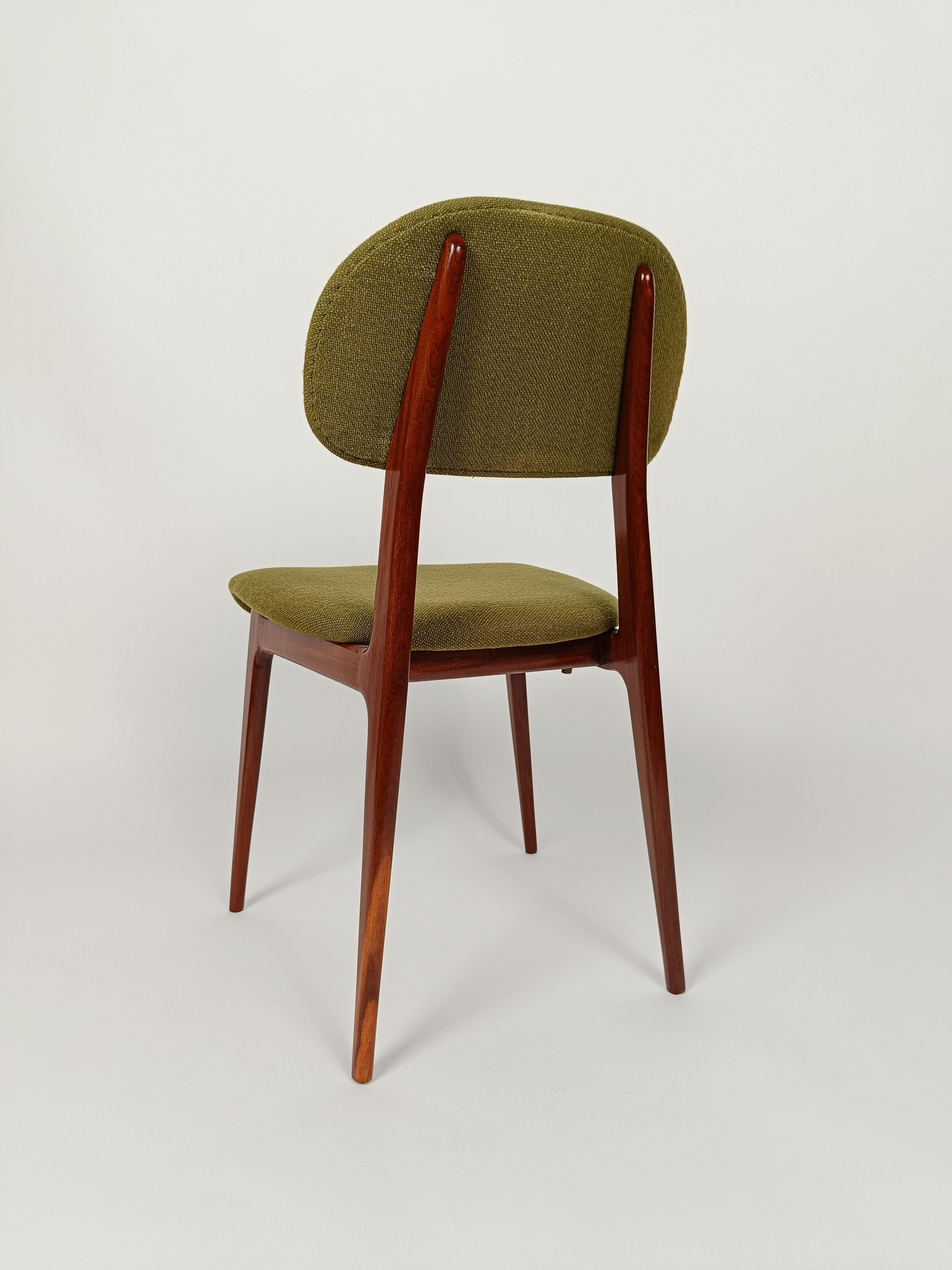 20th Century Italian Midcentury Chairs Attributed to Carlo Hauner and Martin Eisler, 1960s For Sale