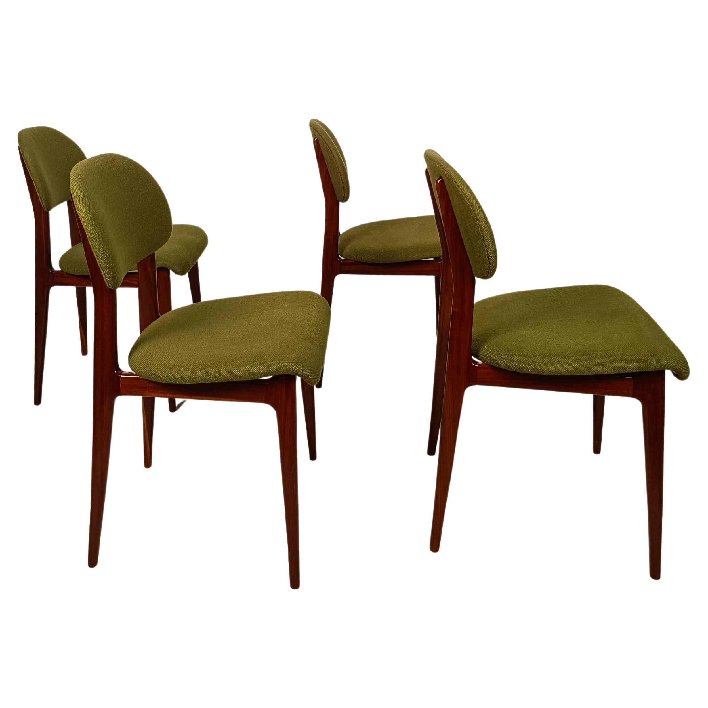Italian Midcentury Chairs Attributed to Carlo Hauner and Martin Eisler, 1960s For Sale