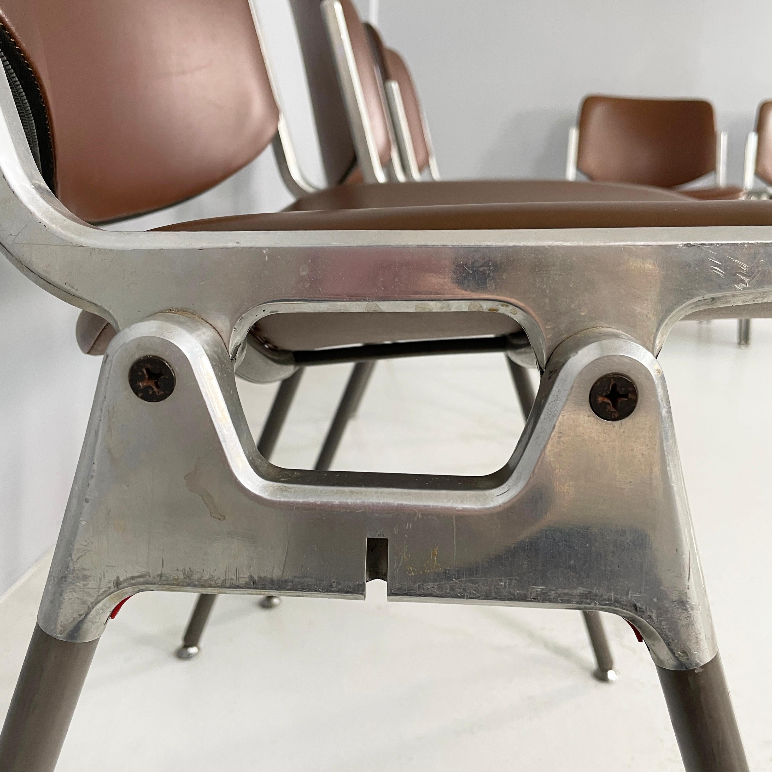 Italian mid-century Chairs DSC by Giancarlo Piretti for Anonima Castelli, 1970s 9