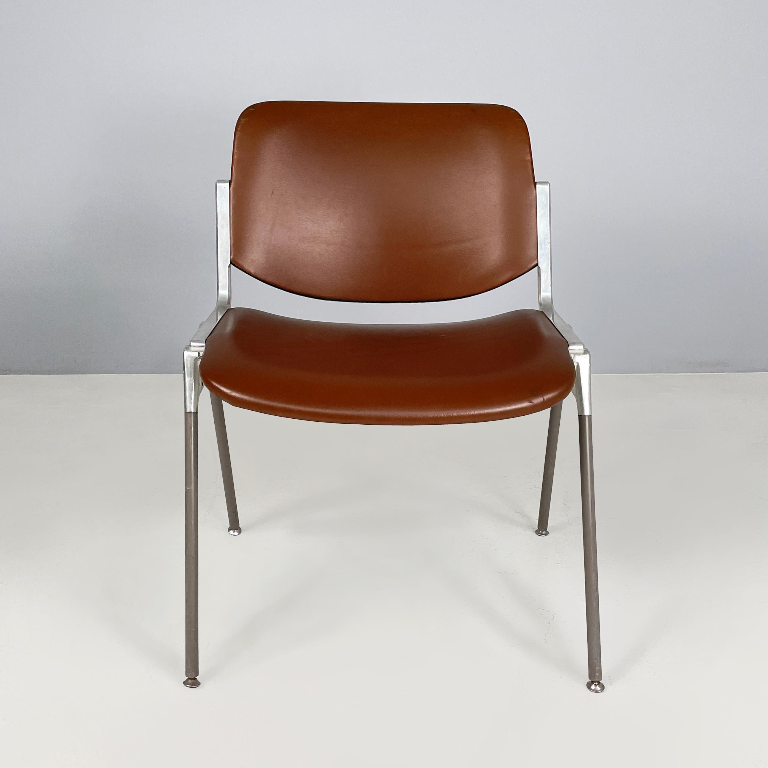Mid-Century Modern Italian mid-century Chairs DSC by Giancarlo Piretti for Anonima Castelli, 1970s